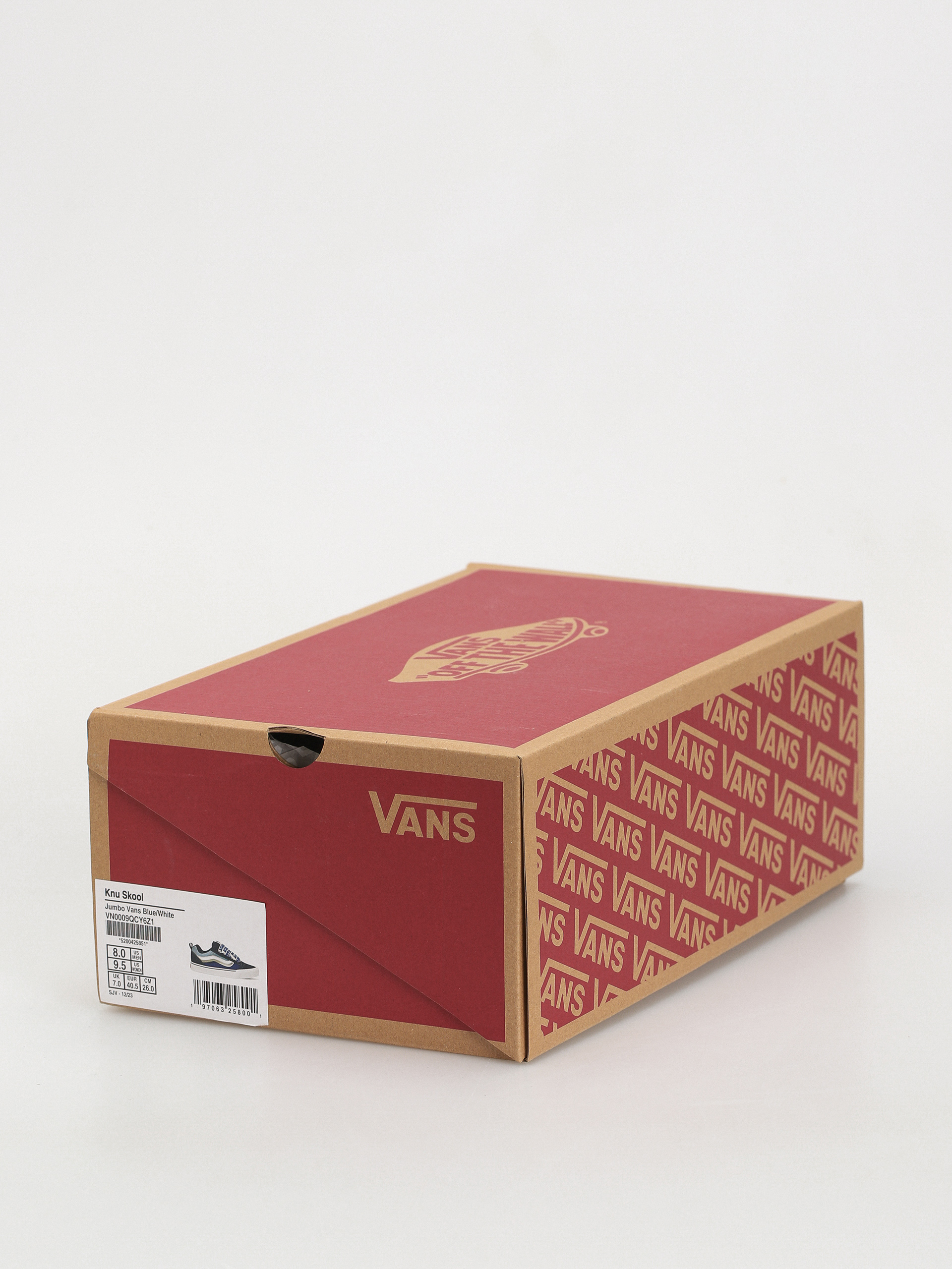 Vans Knu Skool Schuhe (jumbo vans blue/white)