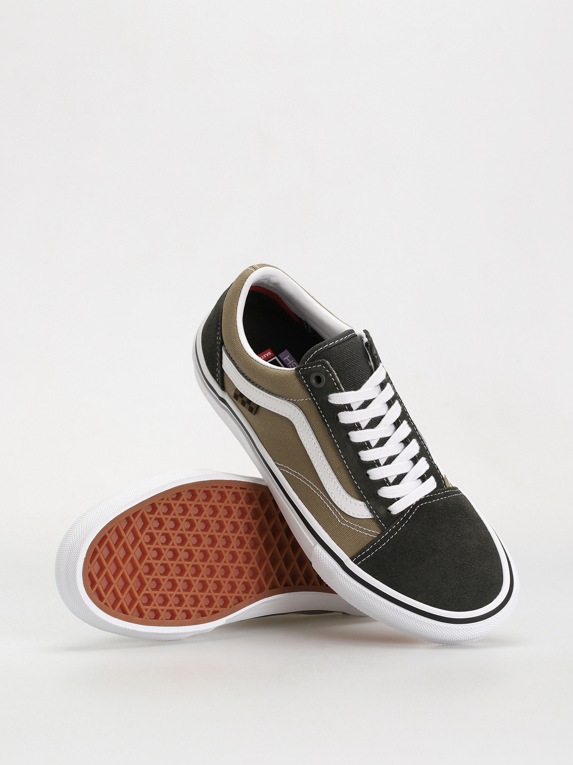 Vans Skate Old Skool Shoes green gothic olive