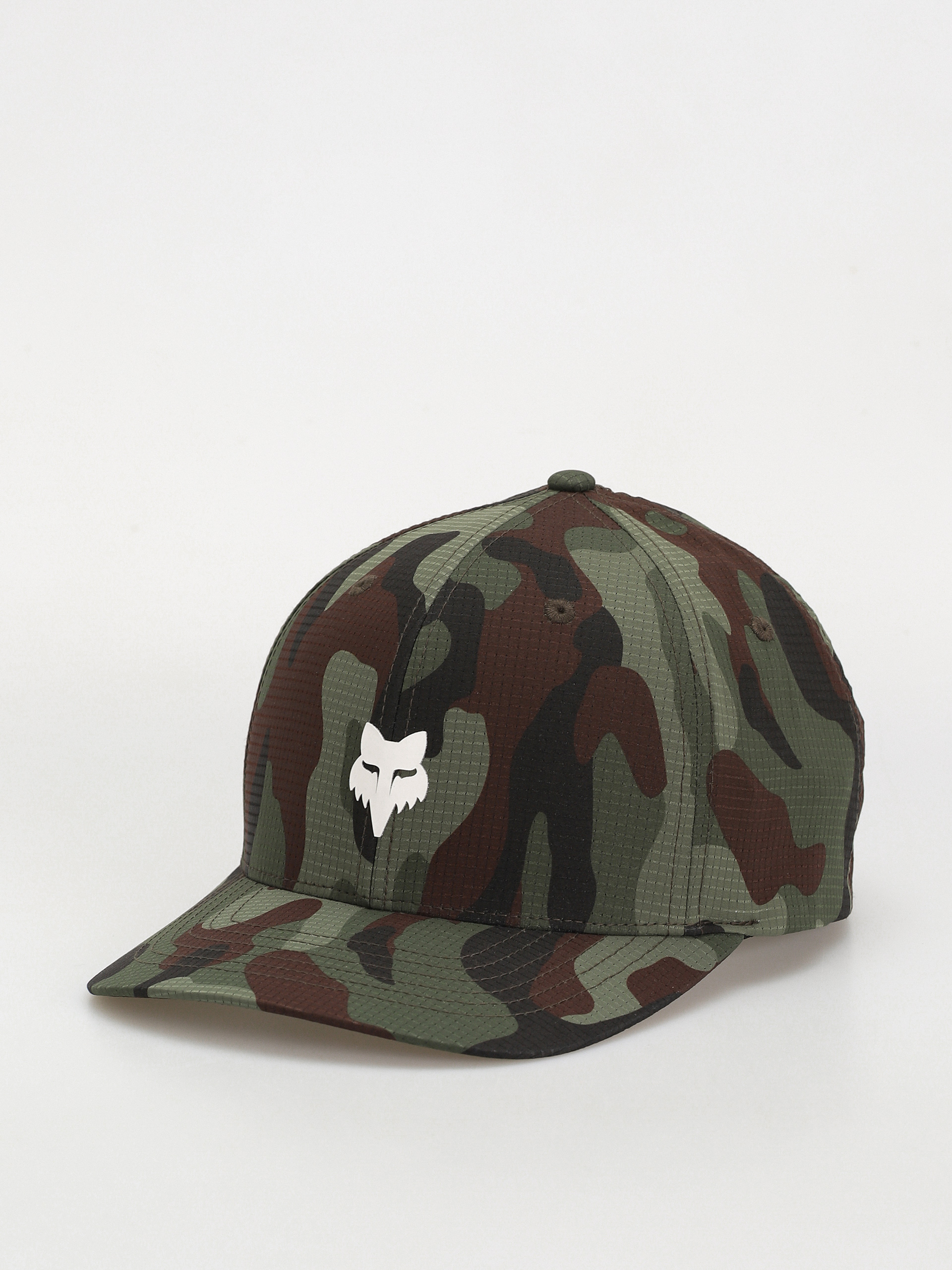 Fox Fox Head Camo Tech Flexfit Cap (green camo)