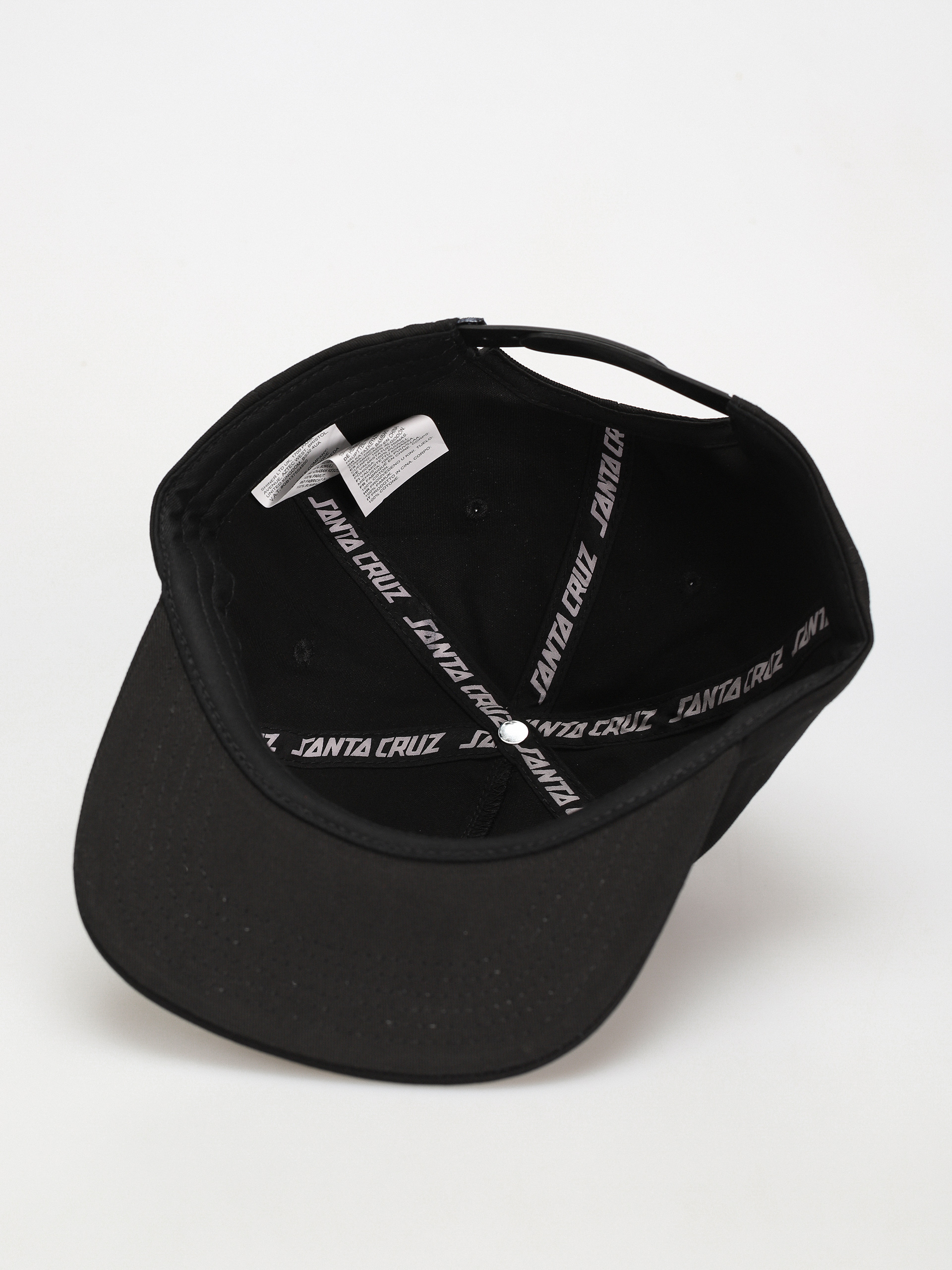 Santa Cruz Screaming Wave Snapback Cap (black)