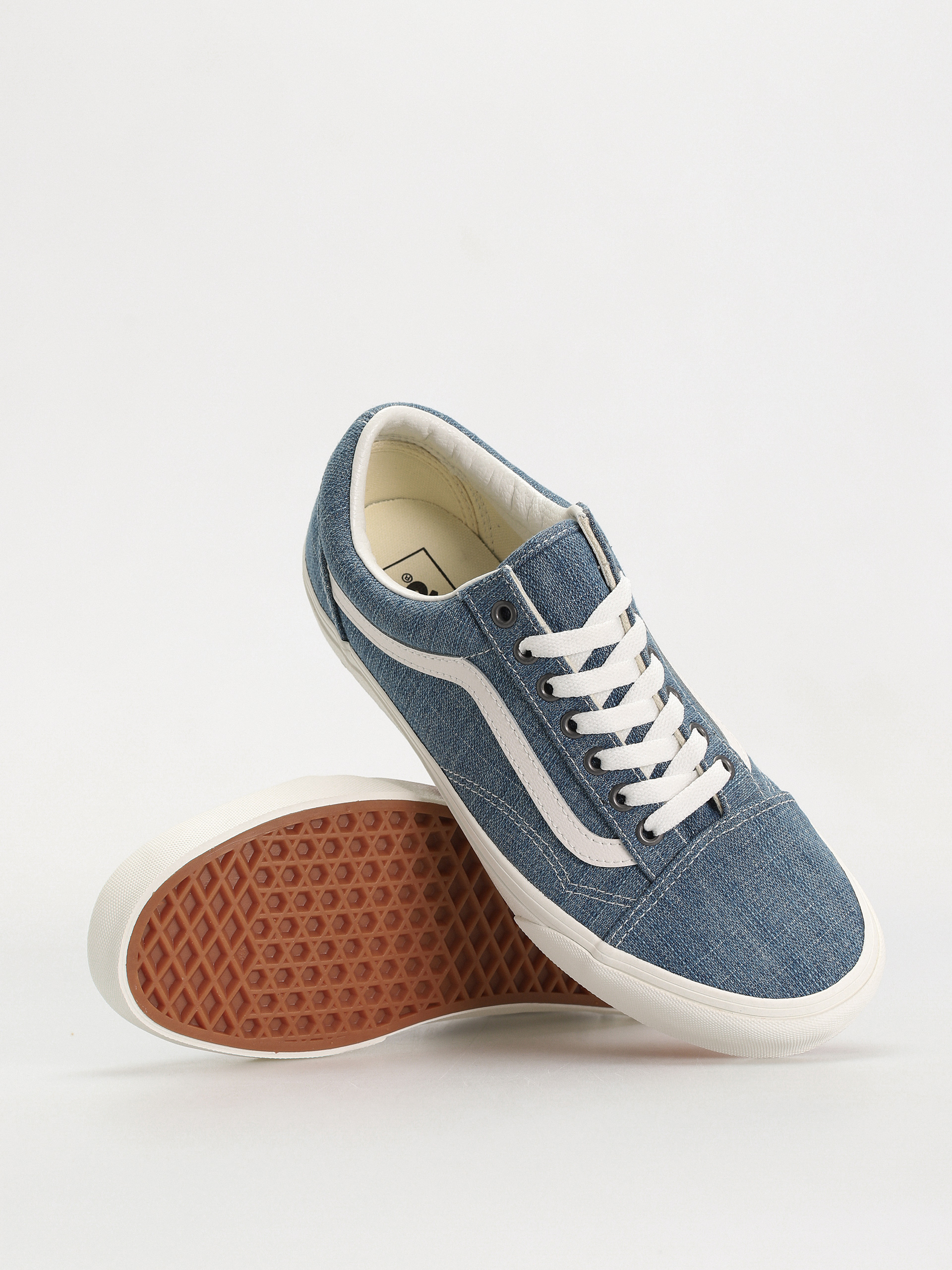 Vans Shoes Old Skool (threaded denim blue/white)