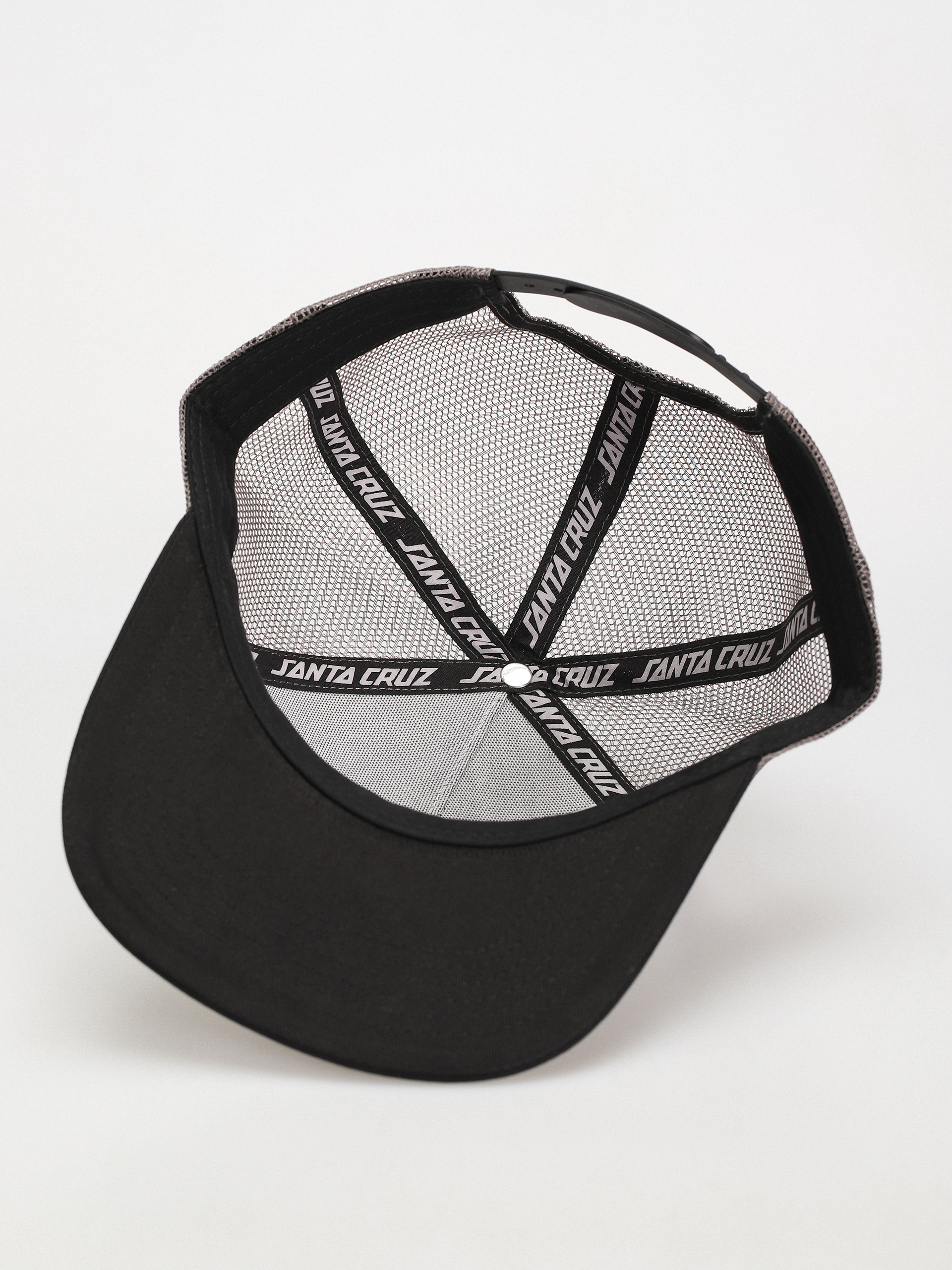 Santa Cruz Cap Vivid Slick Dot Meshback (white/grey)