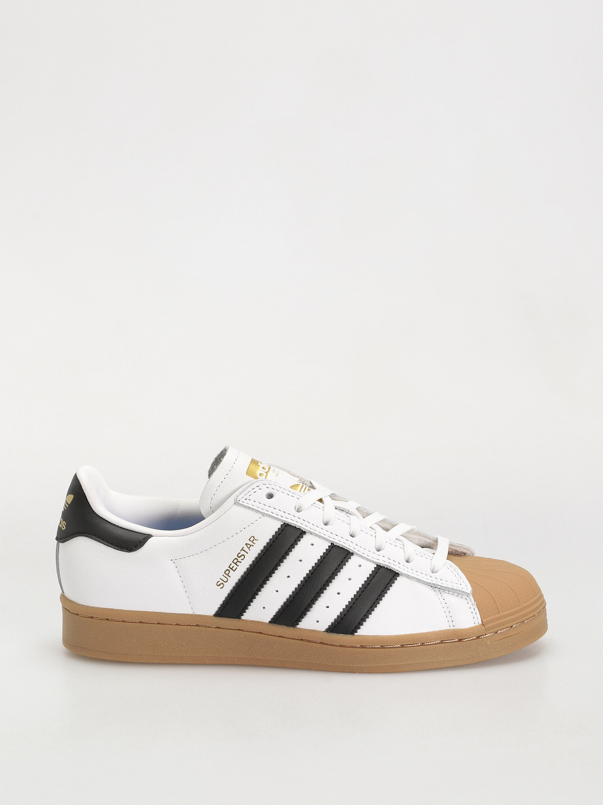 adidas Schuhe Superstar ADV Braun (ftwwht/cblack/gum4)