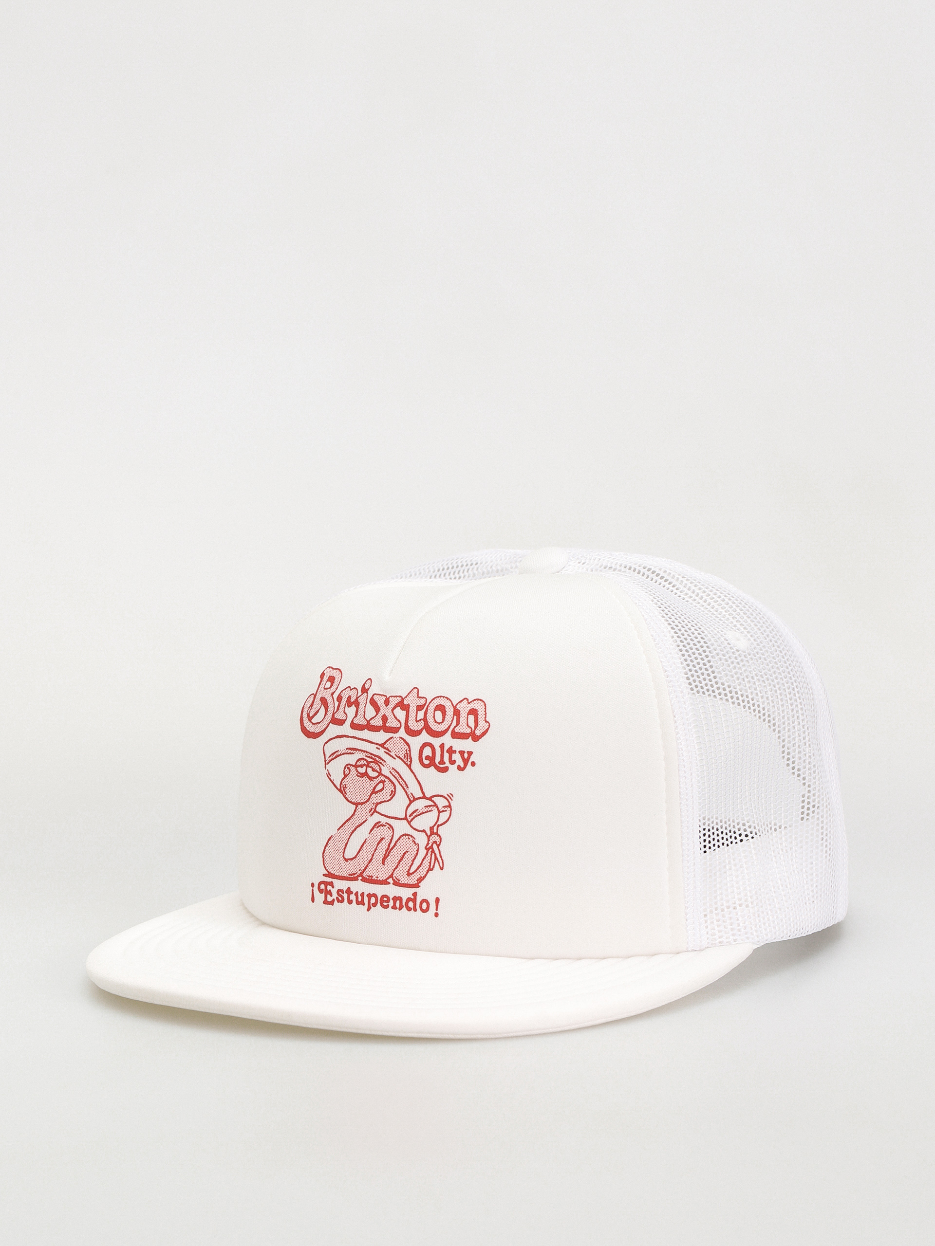 Brixton Cap Estupendo Hp Trucker Hat (white)