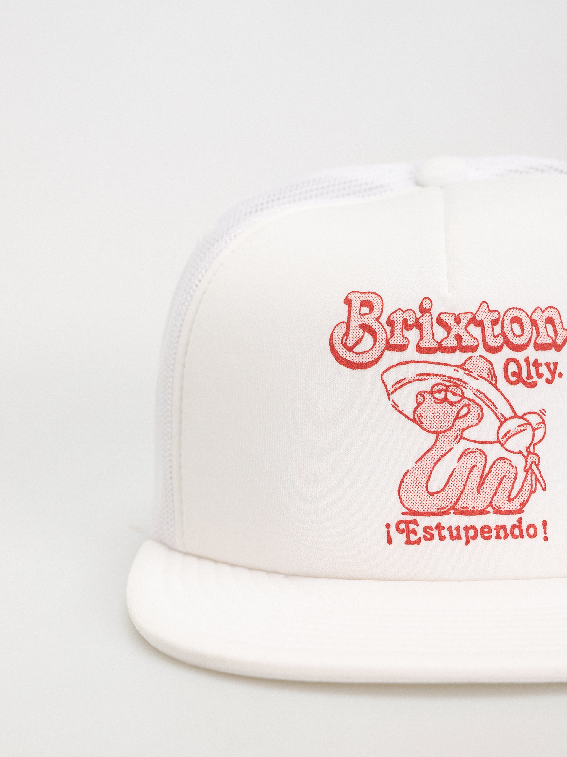 Brixton Cap Estupendo Hp Trucker Hat (white)