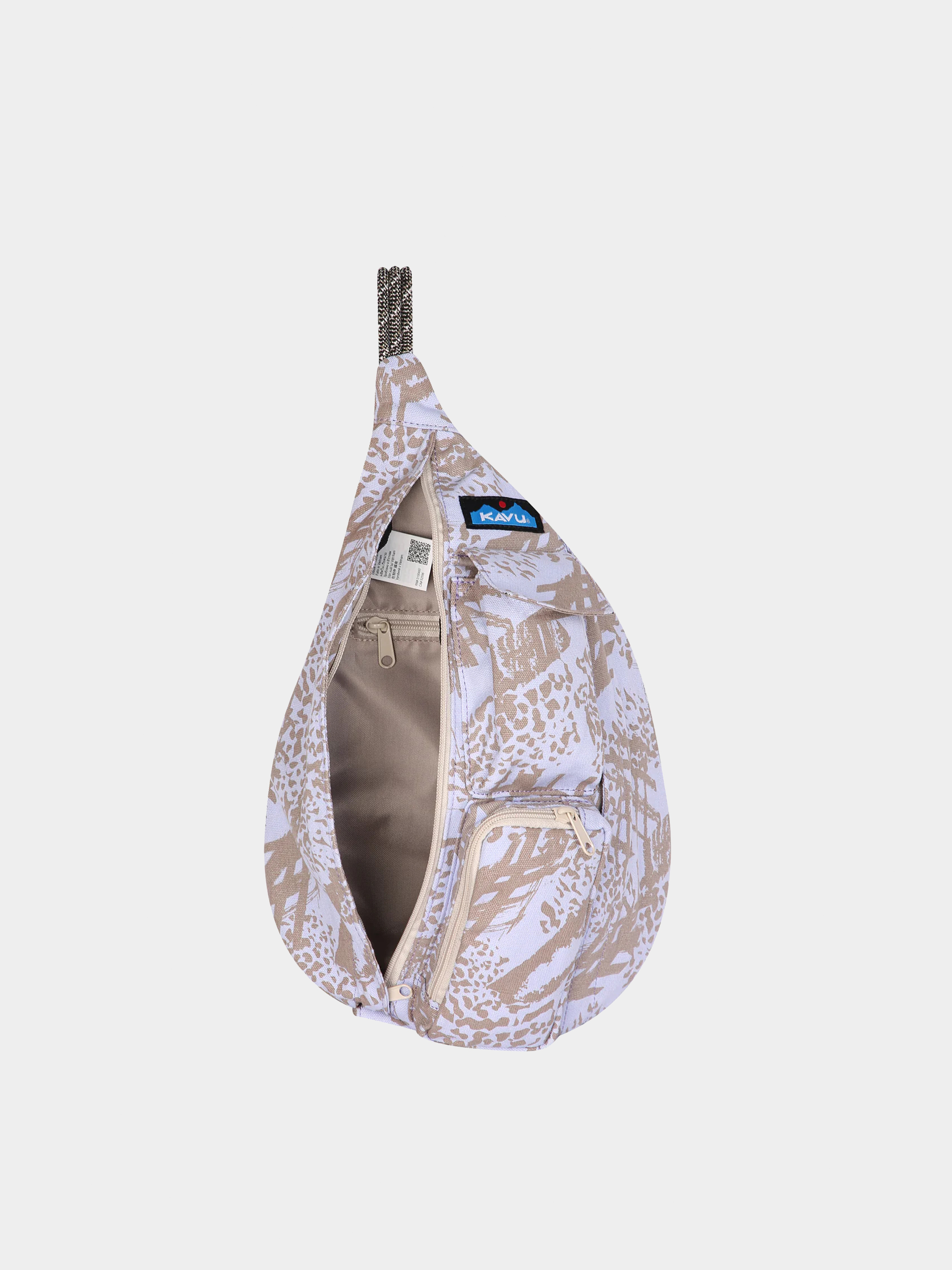 kavu mini backpack Camp Cozy Rope Bag No more running back for this or forgetting that when all of your everyday essentials are wrapped in the Kavu Mini Rope Bag Mini Slingback 