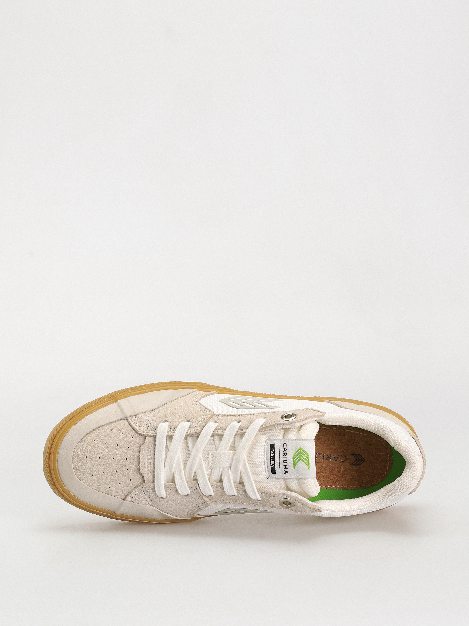 Cariuma Shoes Vallely Pro (gum vintage white/off white/light grey)