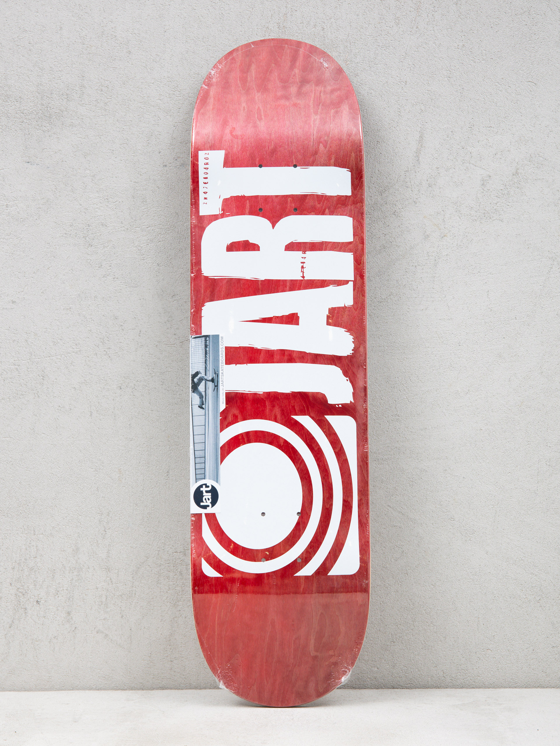 Jart Classic Deck (dark red/white)