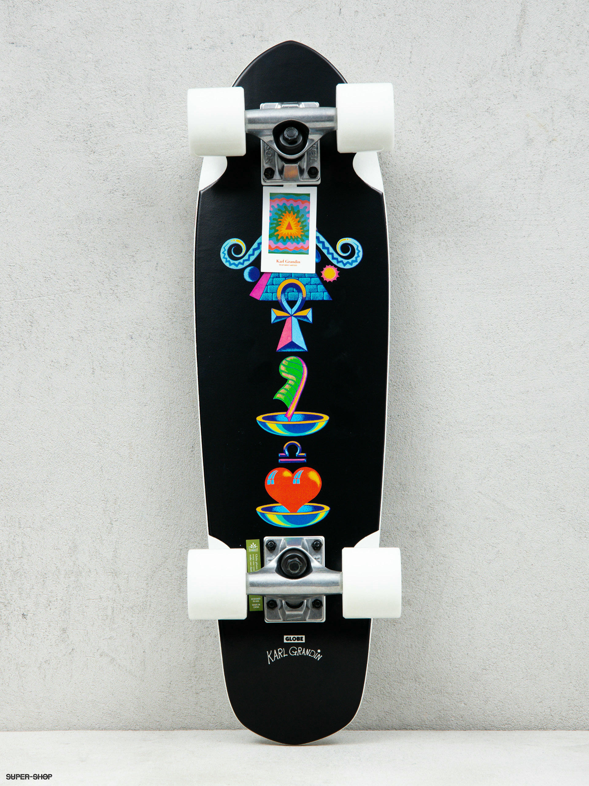 Landyachtz Dinghy Classic Cruiser - black (skeleton)