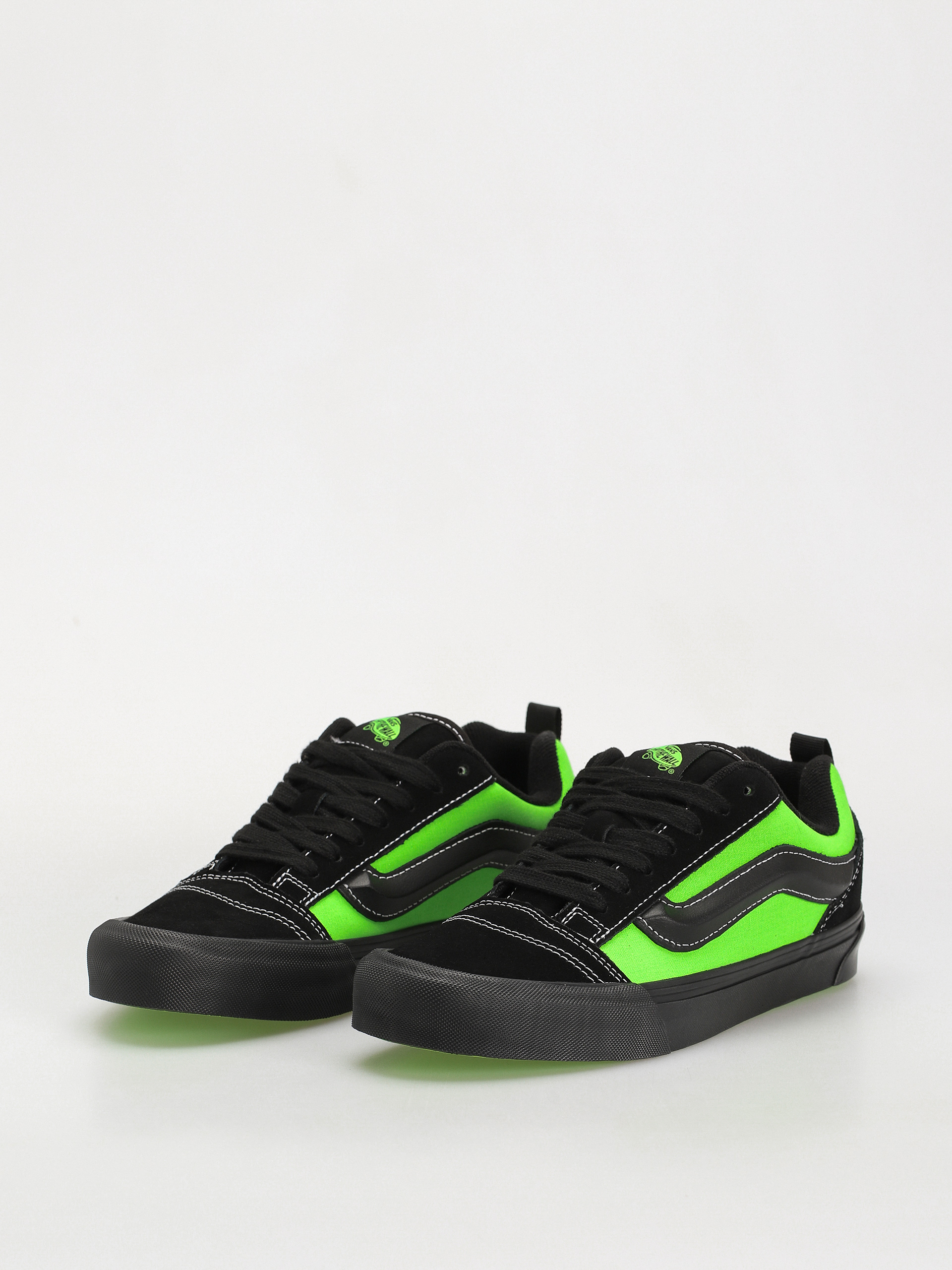 Vans Knu Skool Shoes (2-tone black/green)