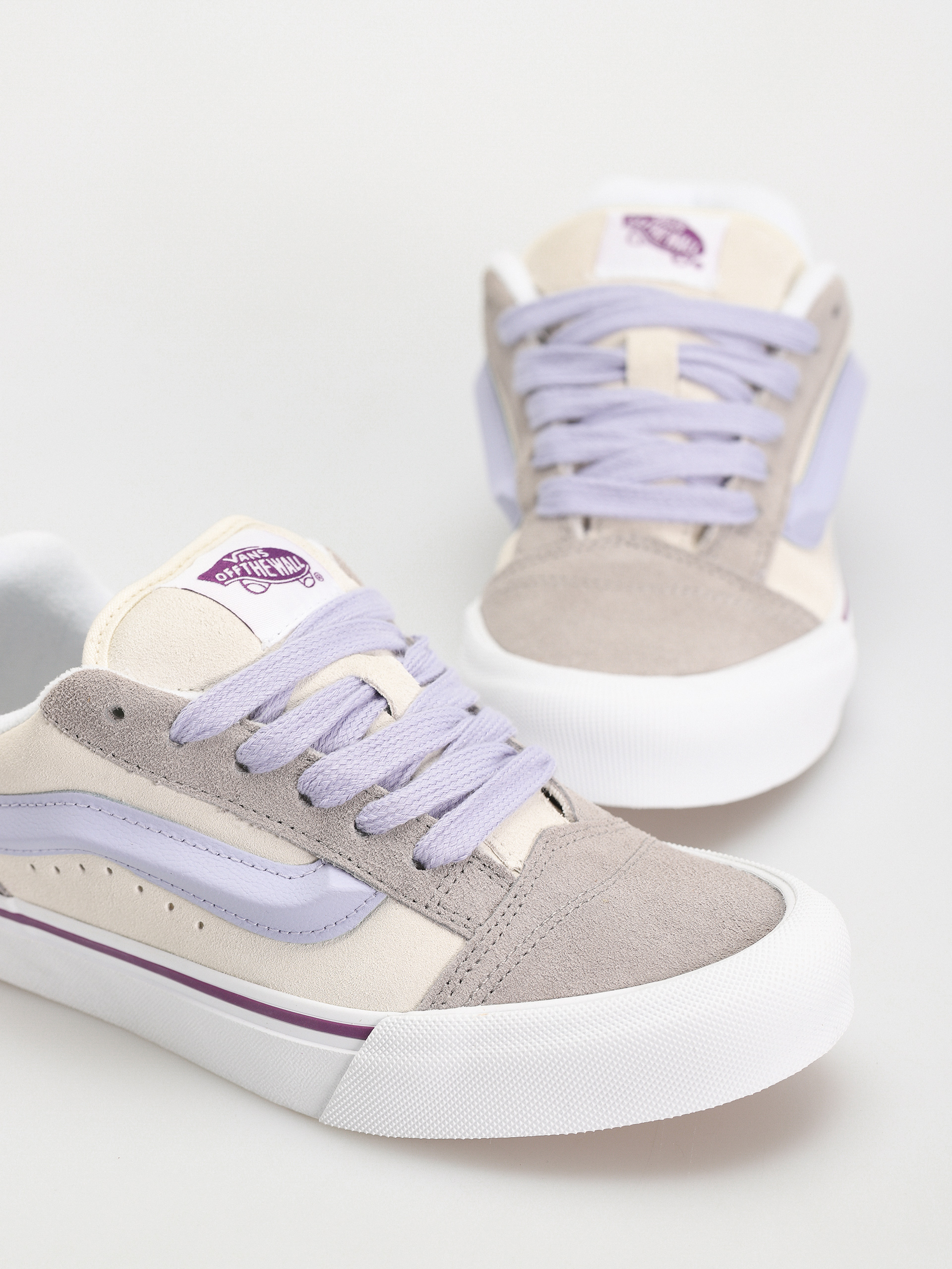 Vans Knu Skool Shoes (tri block purple)