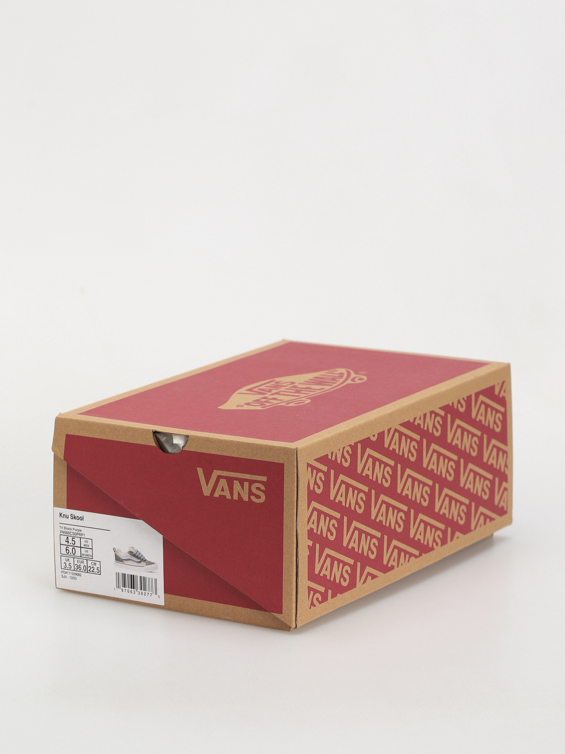 Vans Knu Skool Shoes (tri block purple)