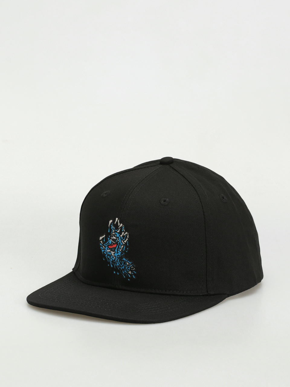 Santa Cruz Melting Hand Snapback Cap (black)