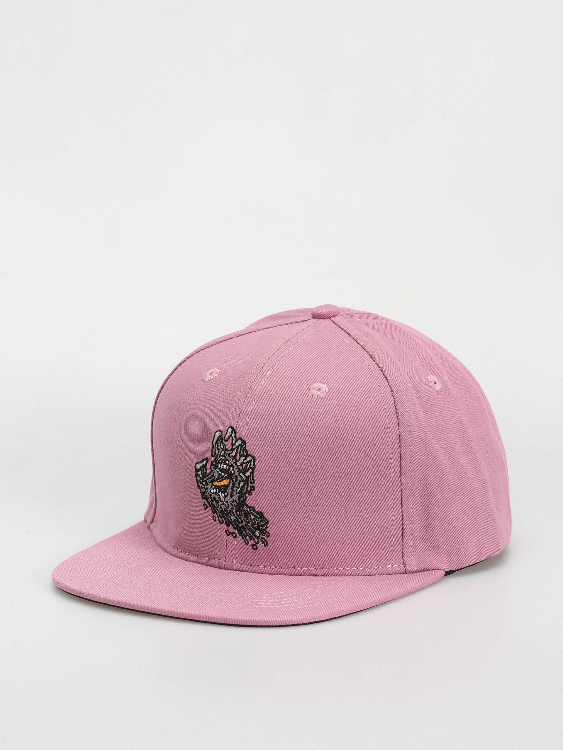 Santa Cruz Melting Hand Snapback Cap (dusty rose)