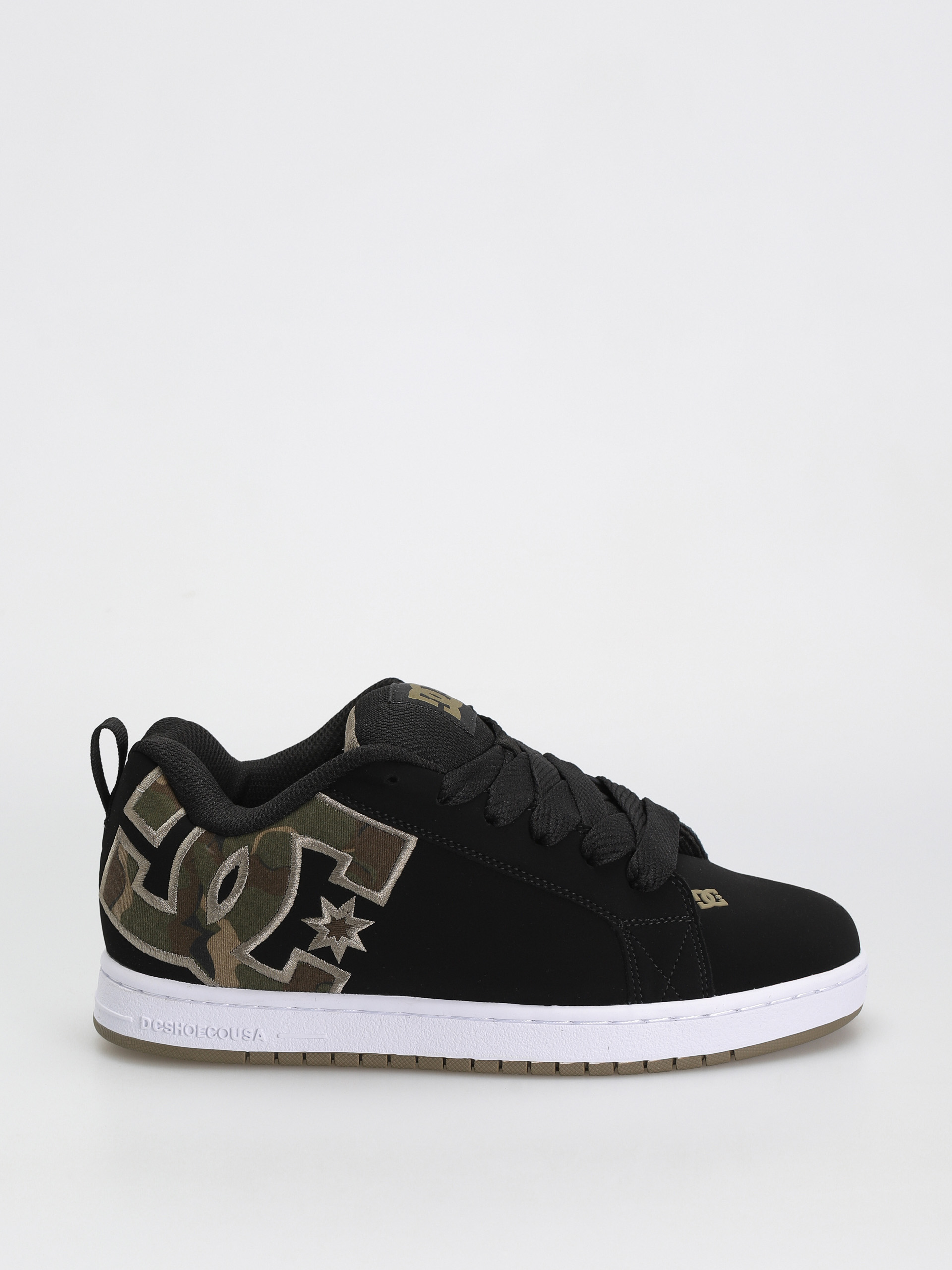 DC Court Graffik Shoes (black/black/green)