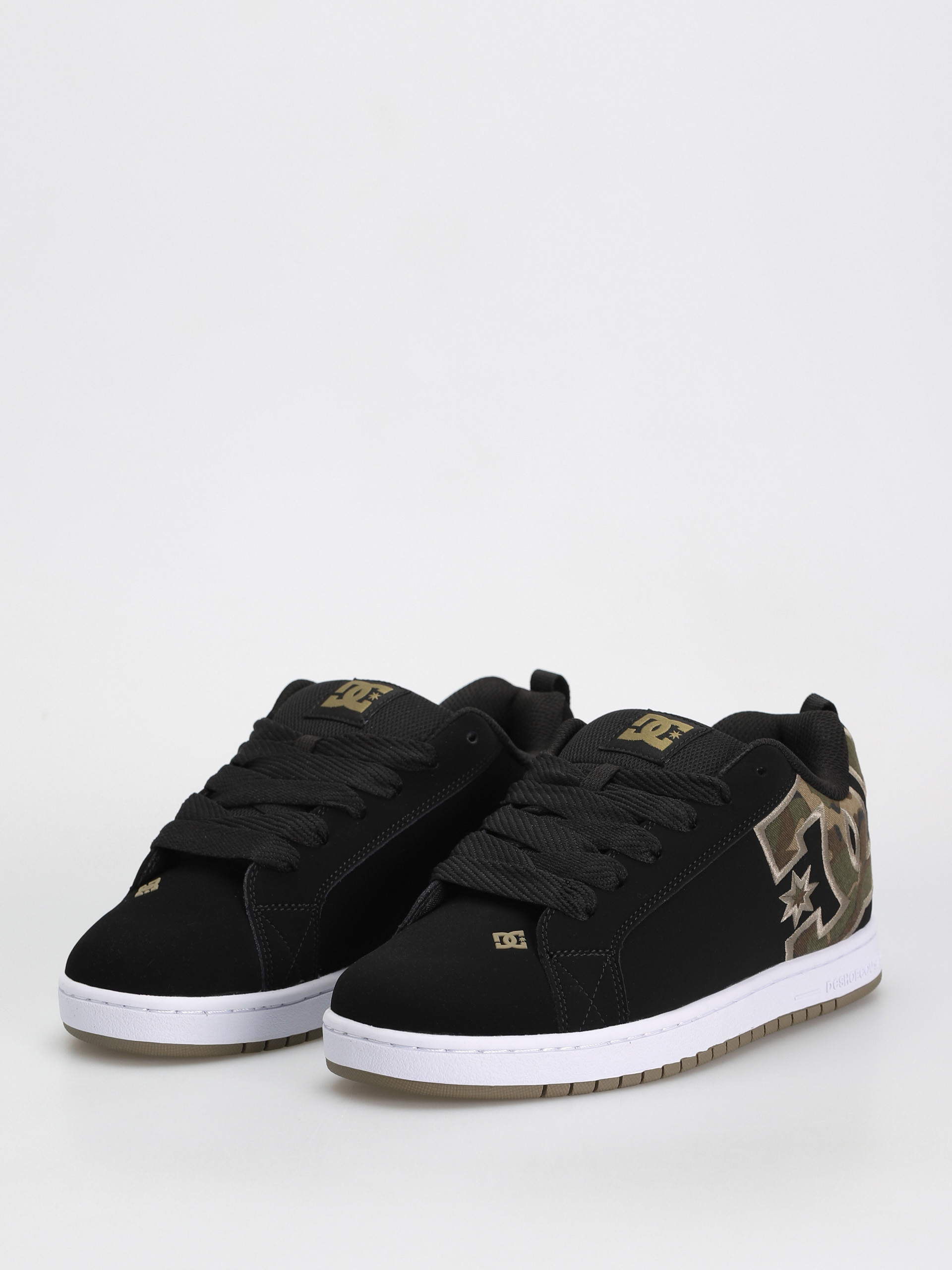 DC Court Graffik Shoes (black/black/green)