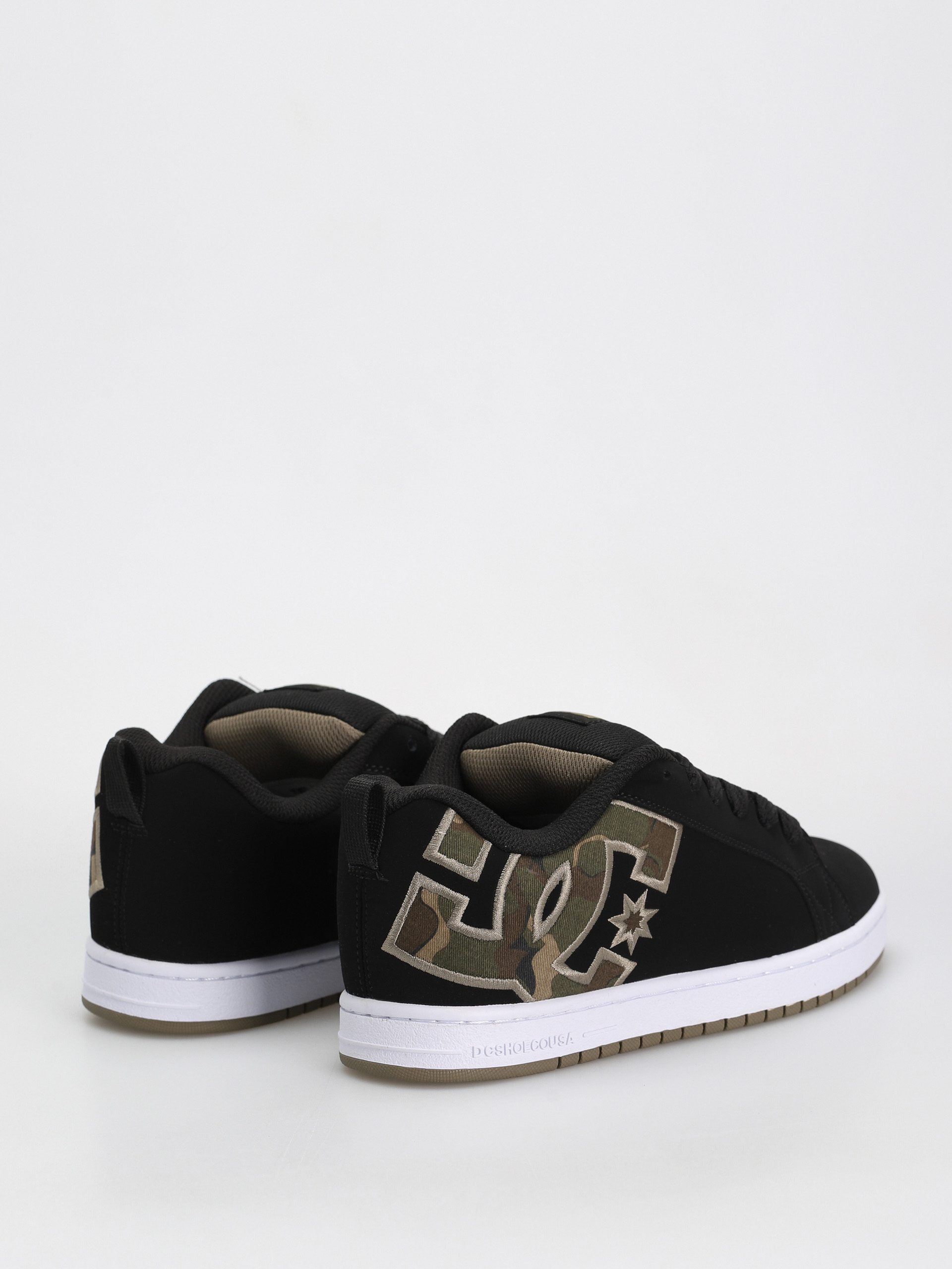 DC Court Graffik Shoes (black/black/green)