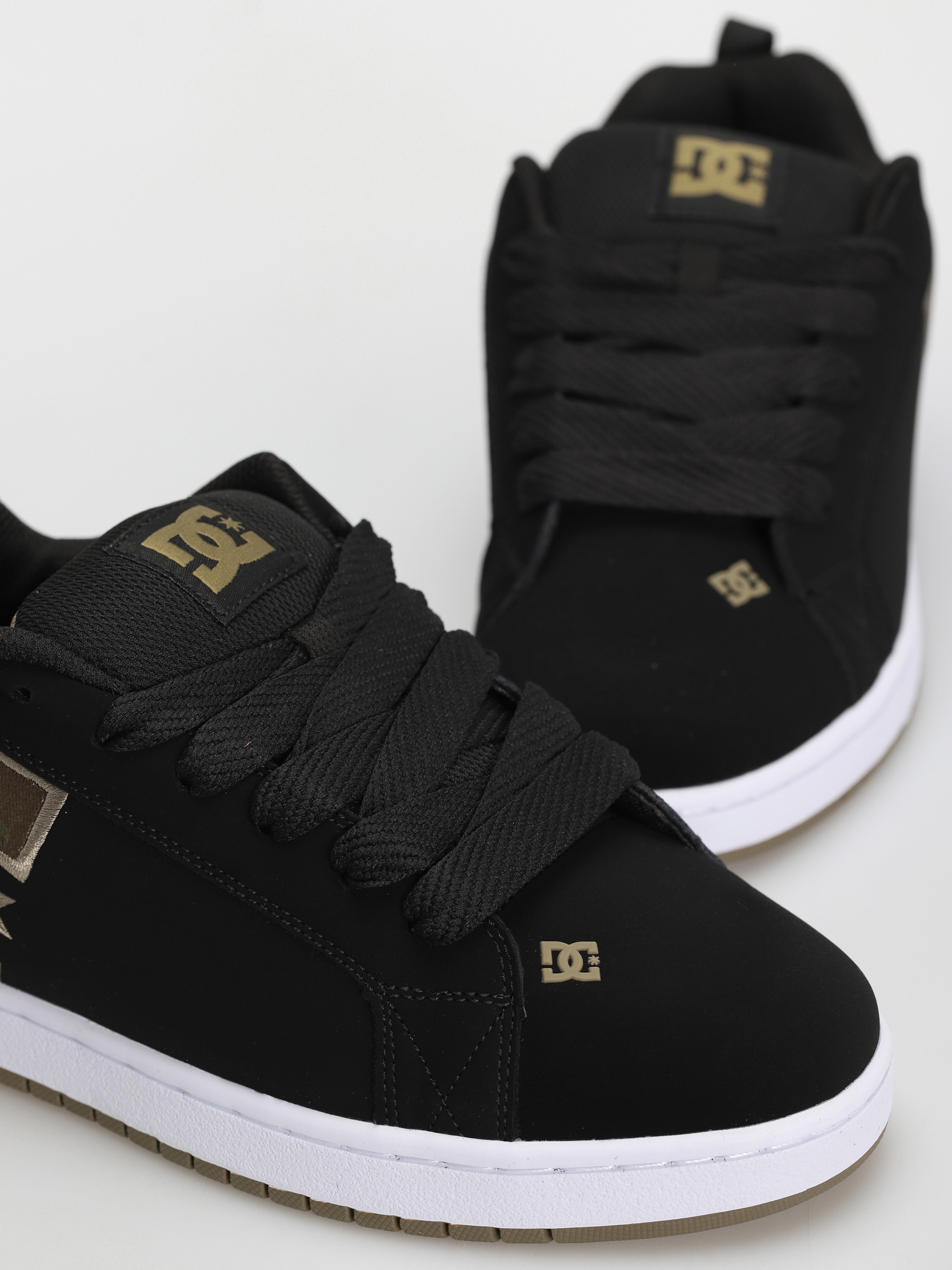 DC Court Graffik Shoes (black/black/green)