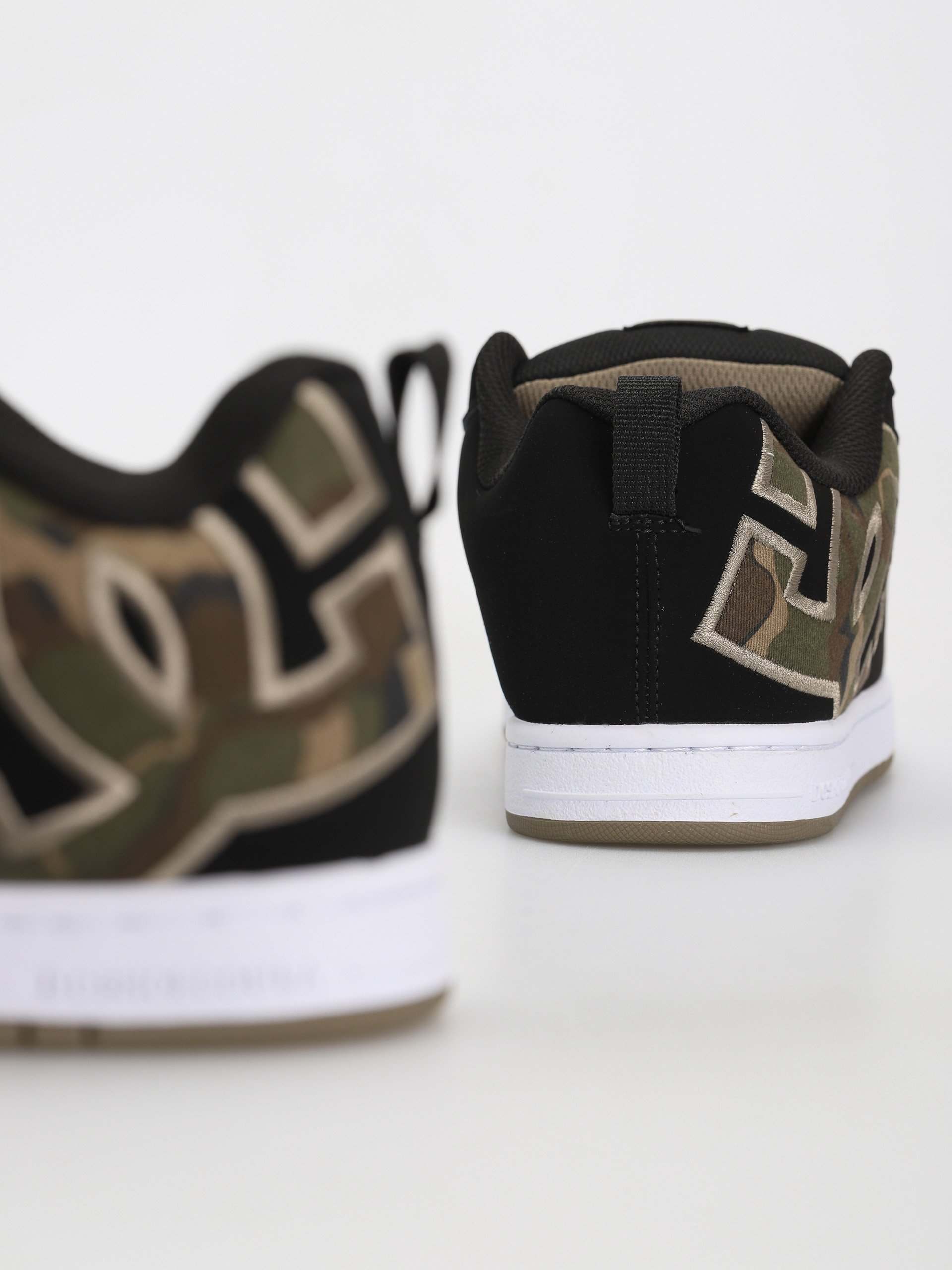 DC Court Graffik Shoes (black/black/green)