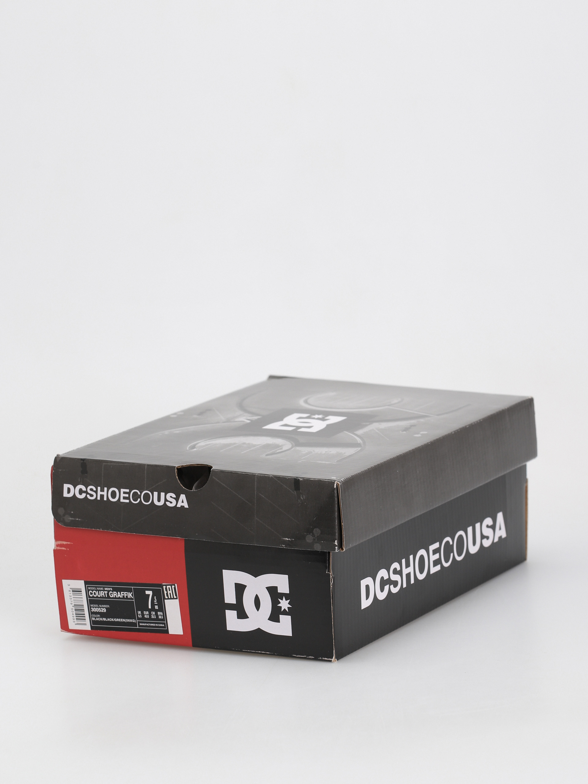 DC Court Graffik Shoes (black/black/green)