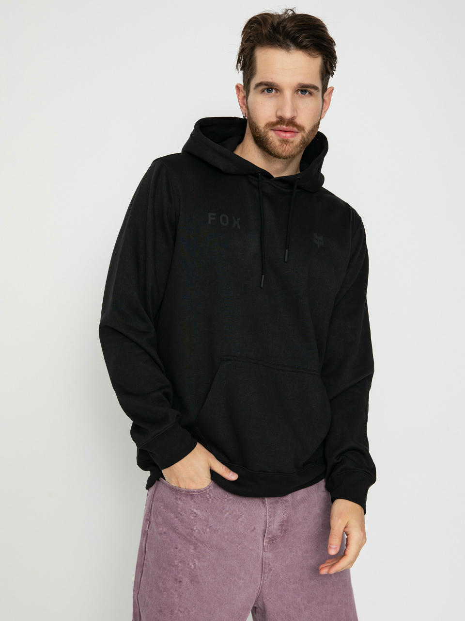 Fox Wordmark HD Hoodie (black)