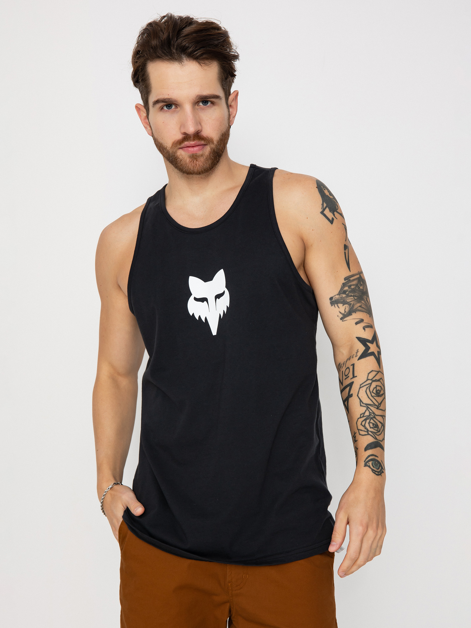 Fox Fox Head Prem Shirt (black)