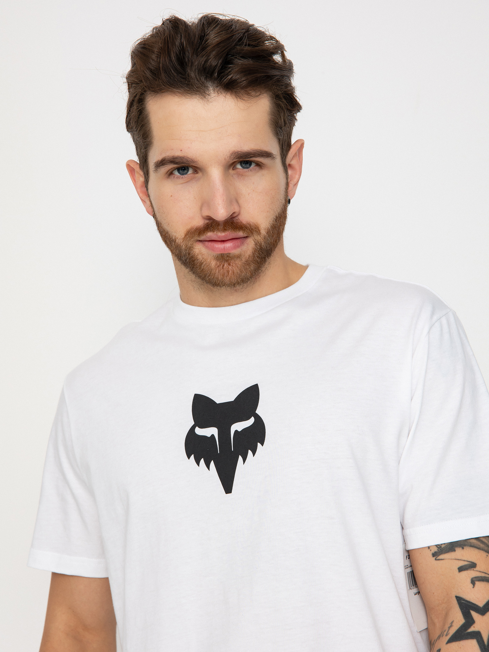 Fox Fox Head Prem T-Shirt (optic white)
