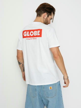 Globe T-Shirt Living Low Velocity (white/red)