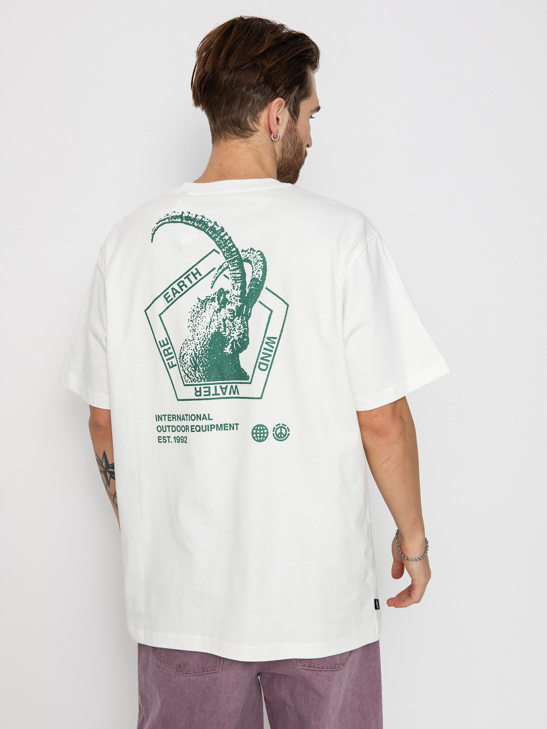 Element Horned Outlook T-Shirt (egret)