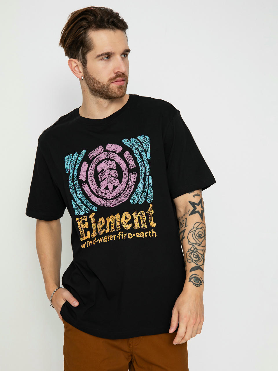 Element Volley T-Shirt (flint black)