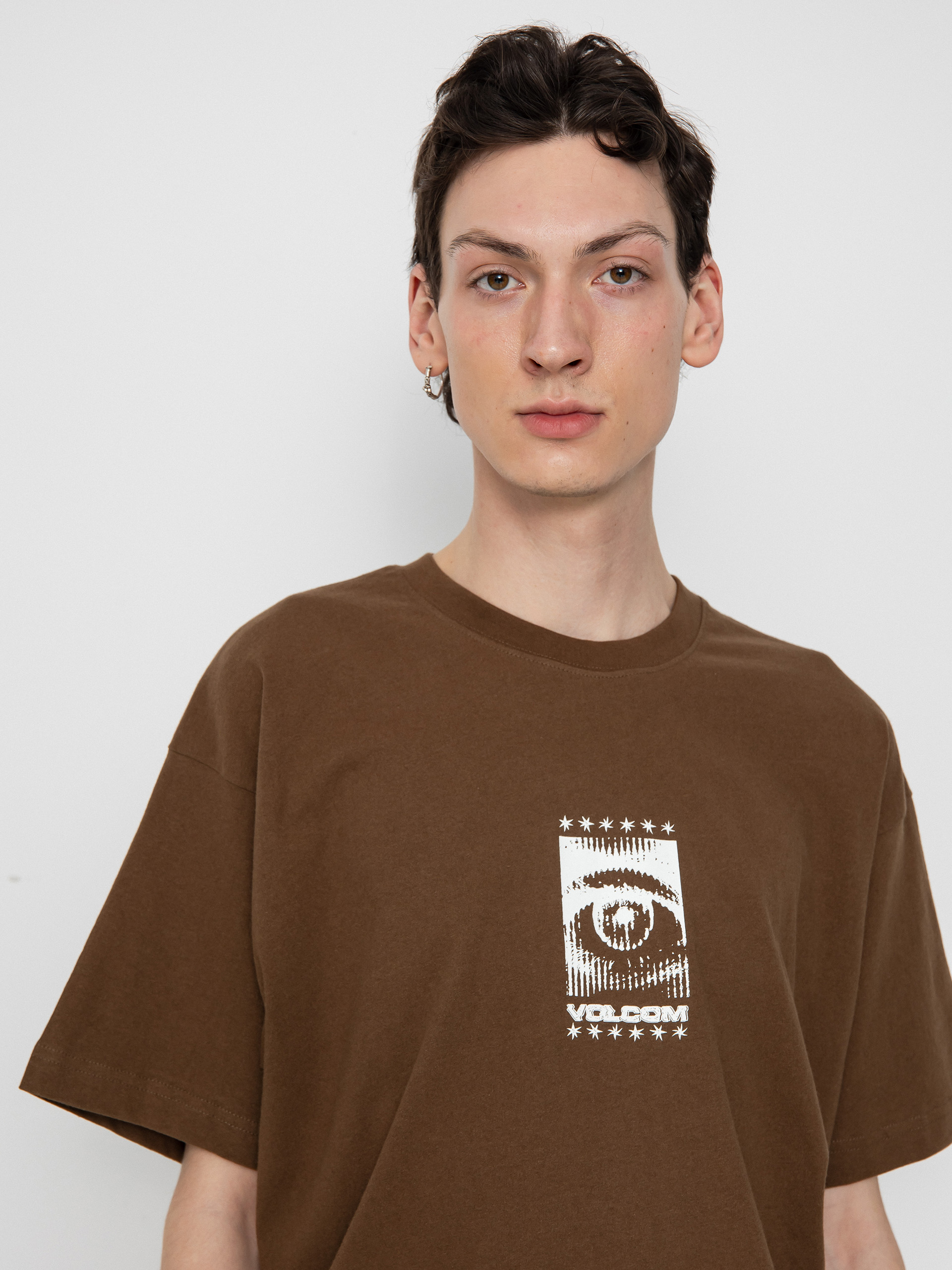 Volcom T-Shirt Primed Lse (dark earth)