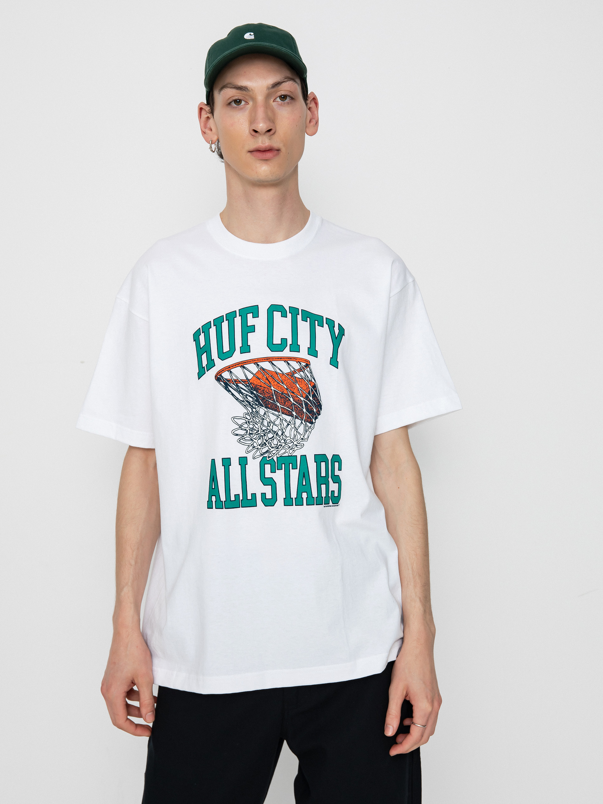 HUF T-Shirt Swish (white)