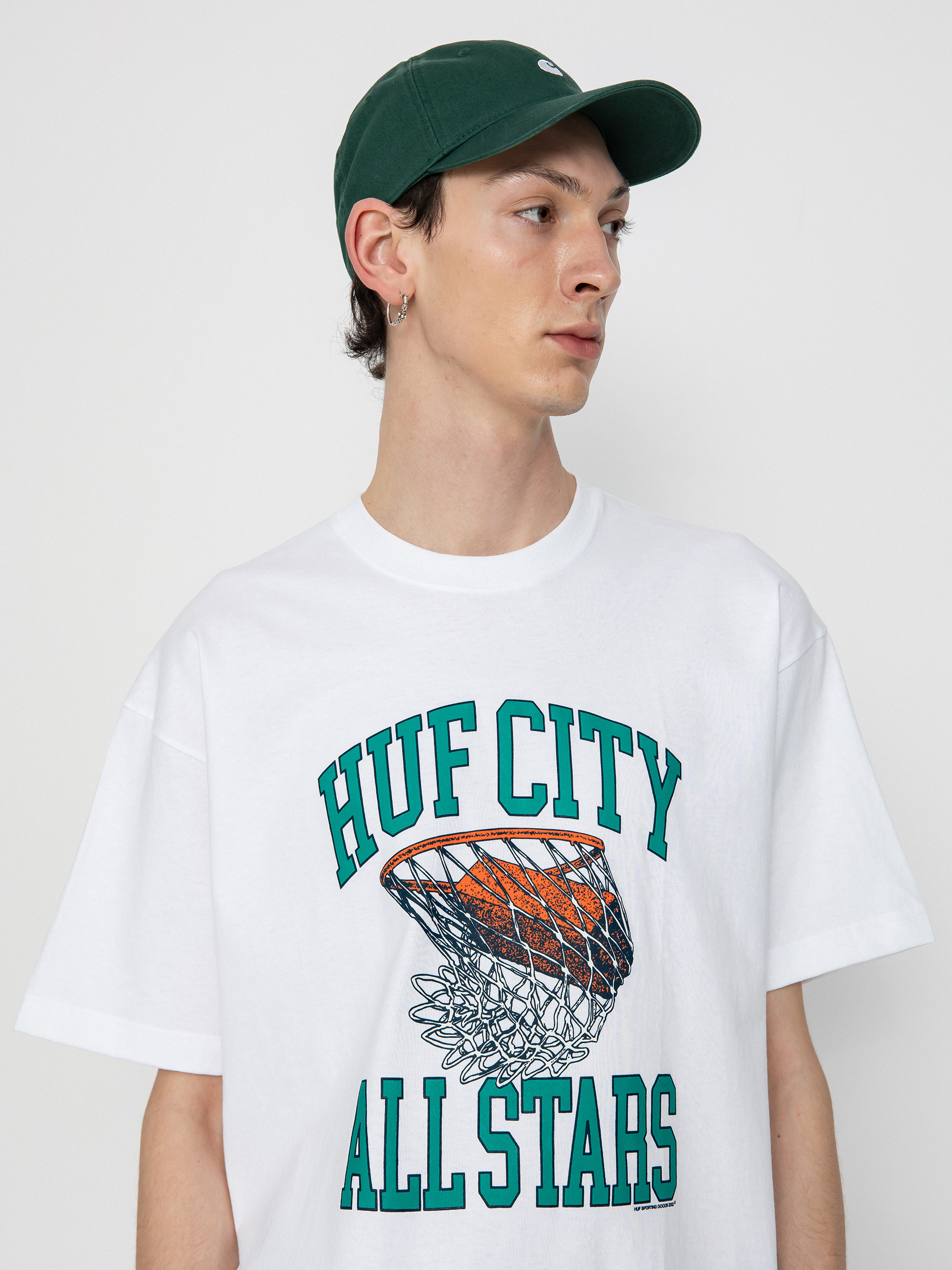 HUF T-Shirt Swish (white)