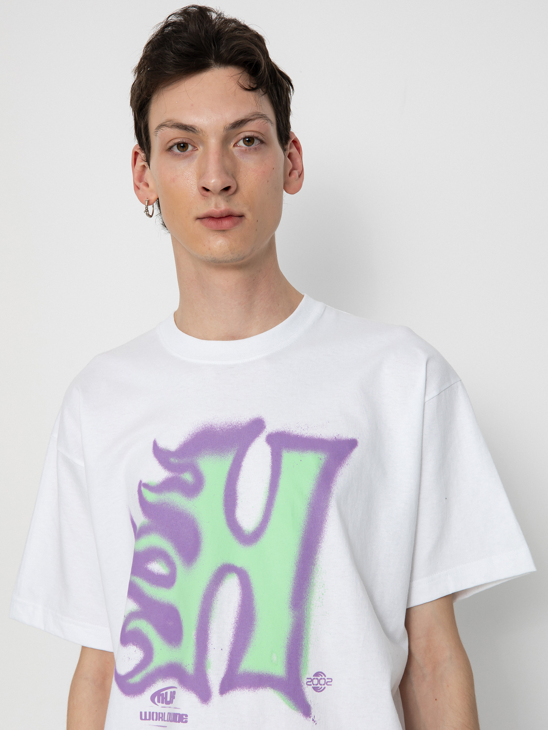 HUF T-Shirt Heat Wave (white)