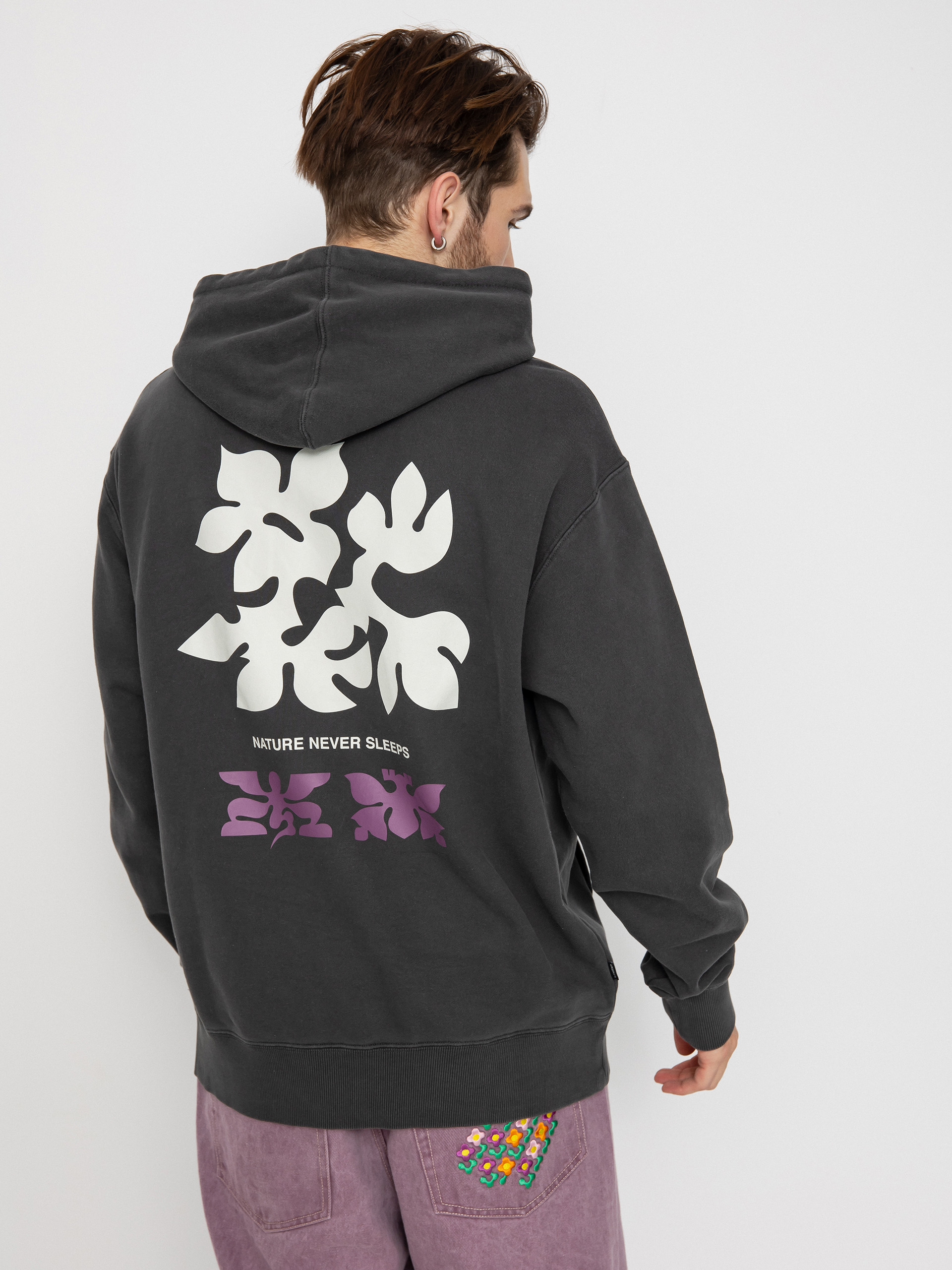 Element Texture HD Hoodie (off black)