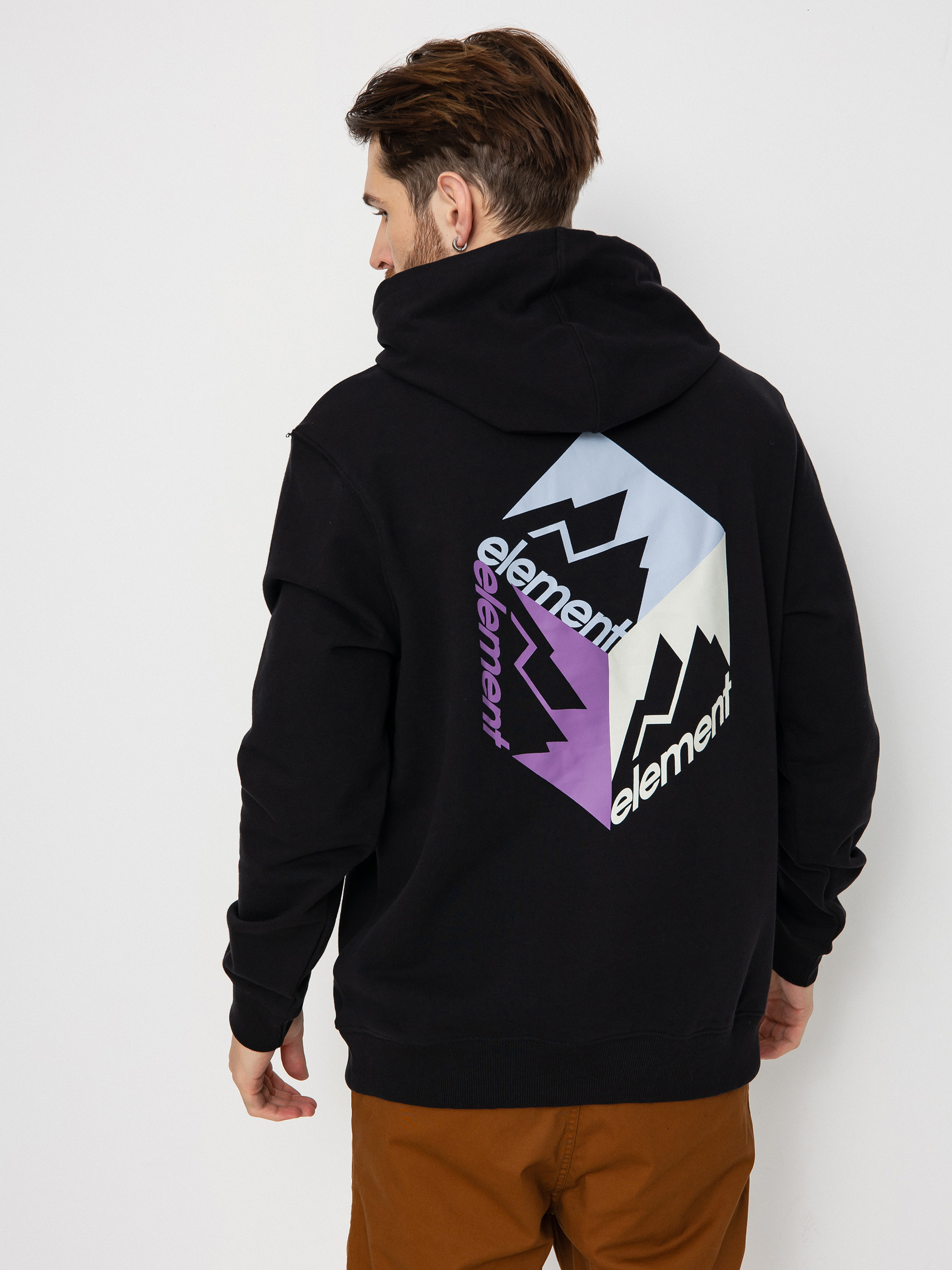 Element Joint Cube HD Hoodie (flint black)