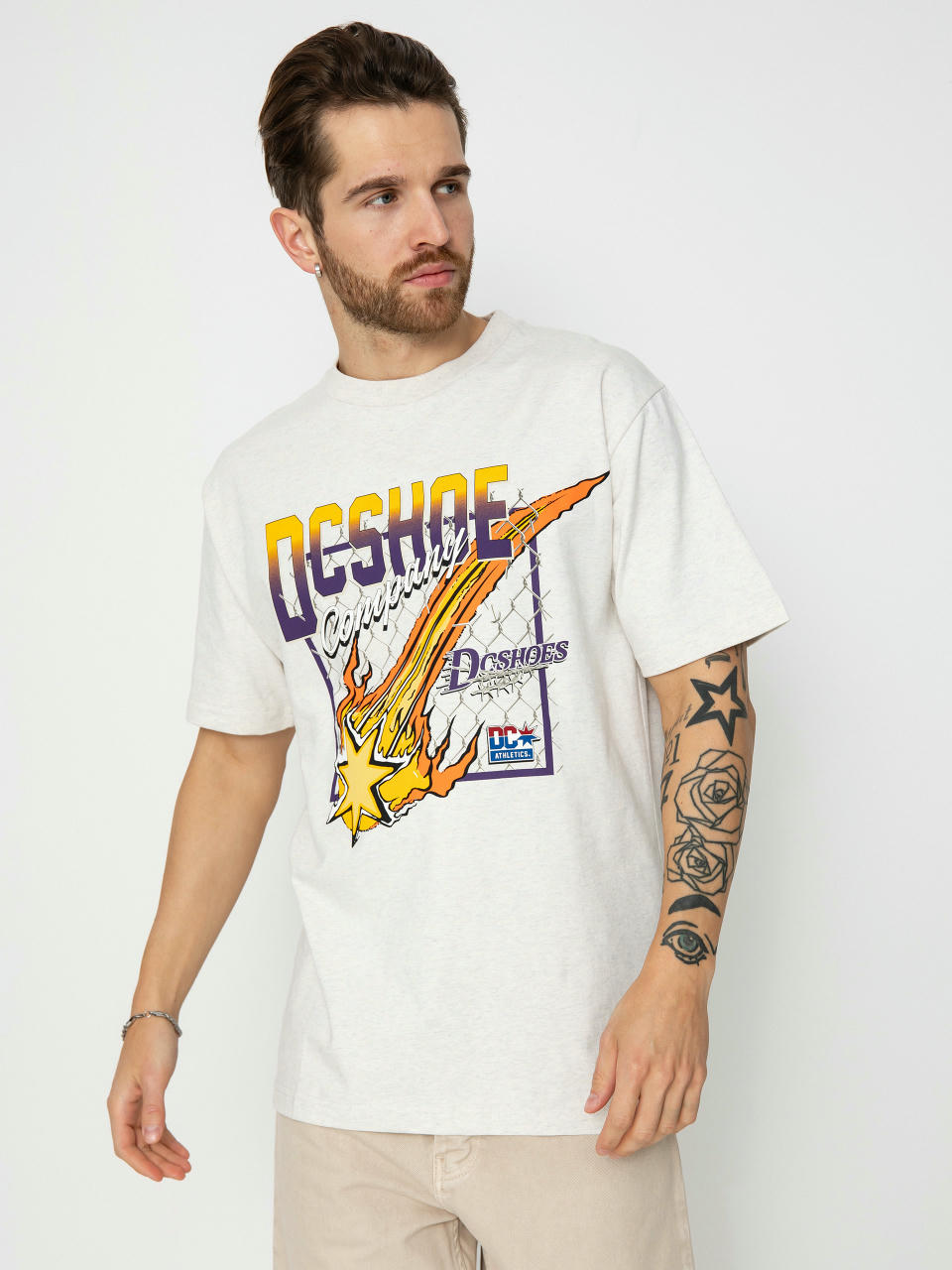 DC Showtime T-Shirt (snow heather)