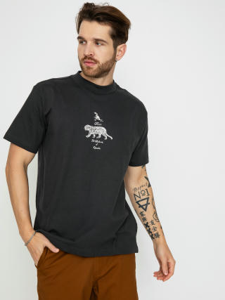 RVCA Tiger Style T-Shirt (washed black)
