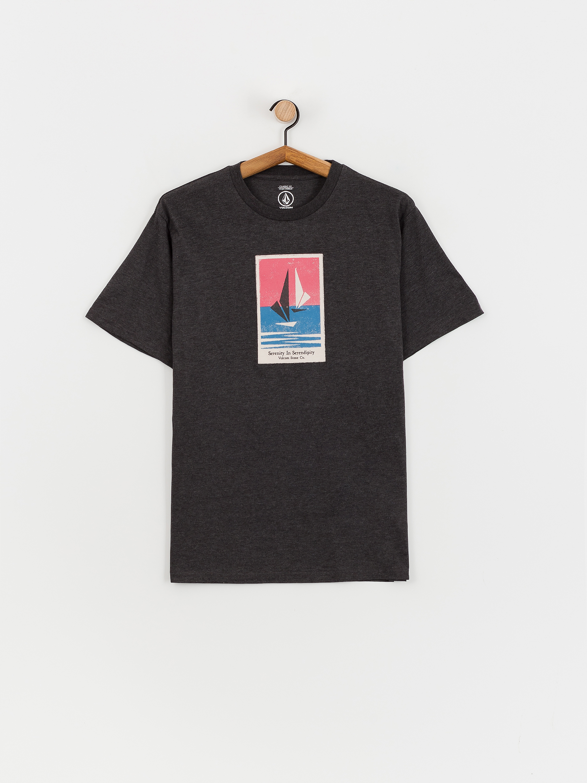 Volcom Catamaran Hth T-Shirt (heather black)