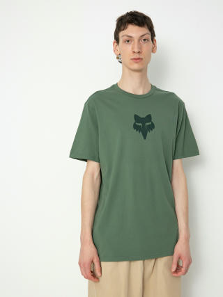 Fox Fox Head Prem T-Shirt (hunter green)