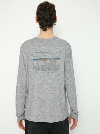Patagonia Cap Cool Daily Graphic Longsleeve (73 skyline feather grey)