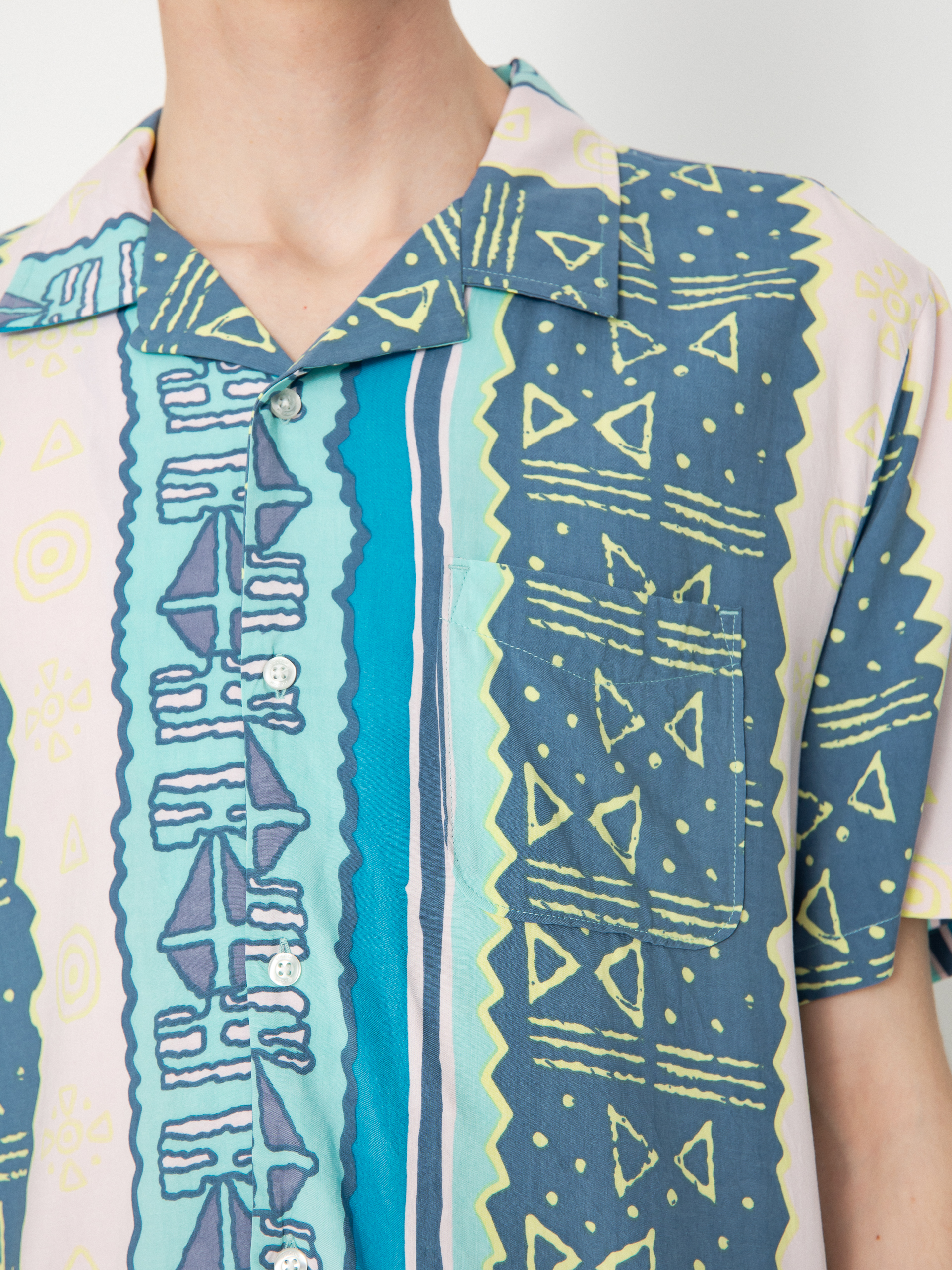 Volcom Bold Moves Hemd (crete blue)