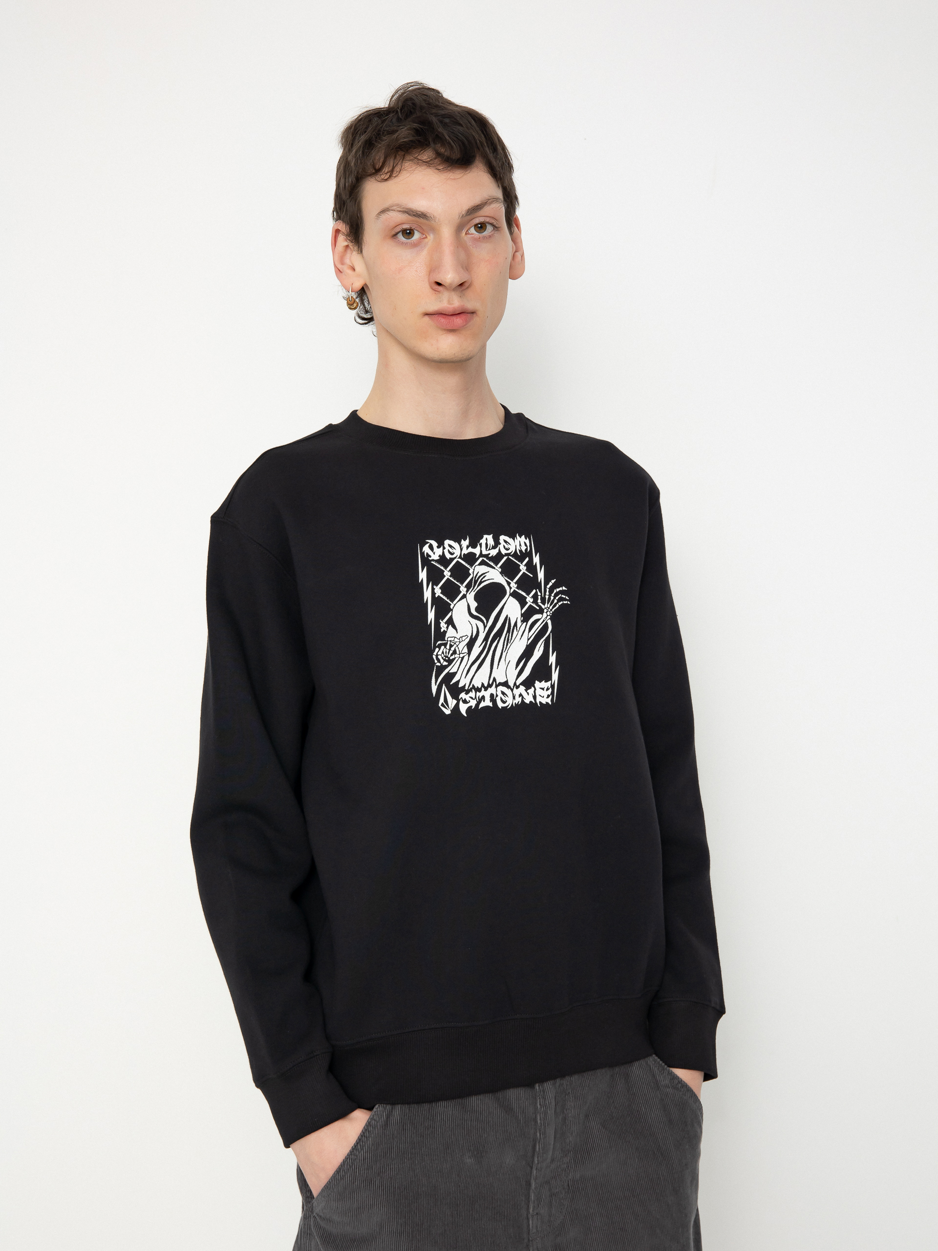 Volcom Watanite Crew Sweatshirt (black)