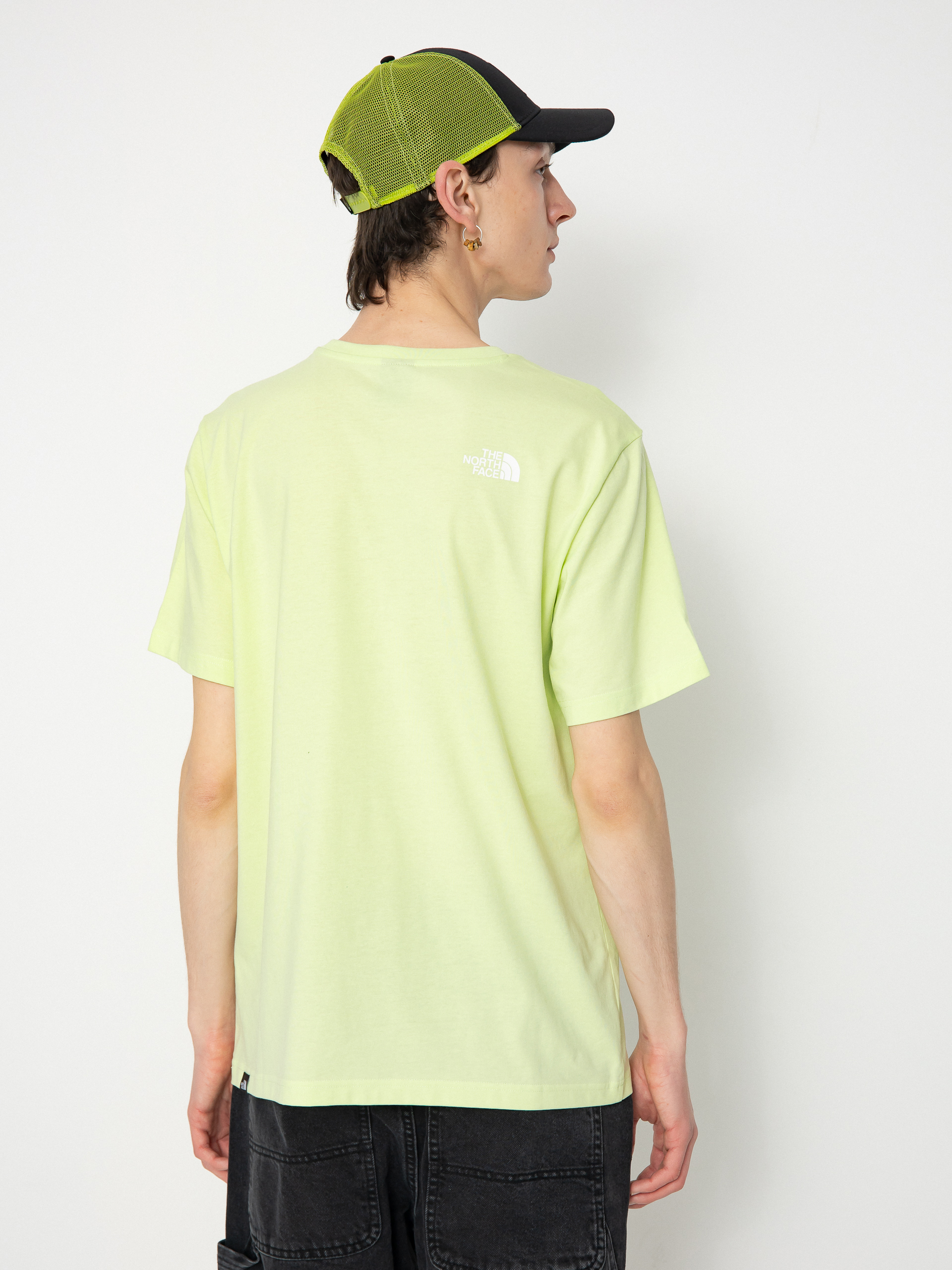 The North Face Simple Dome T Shirt green astro lime