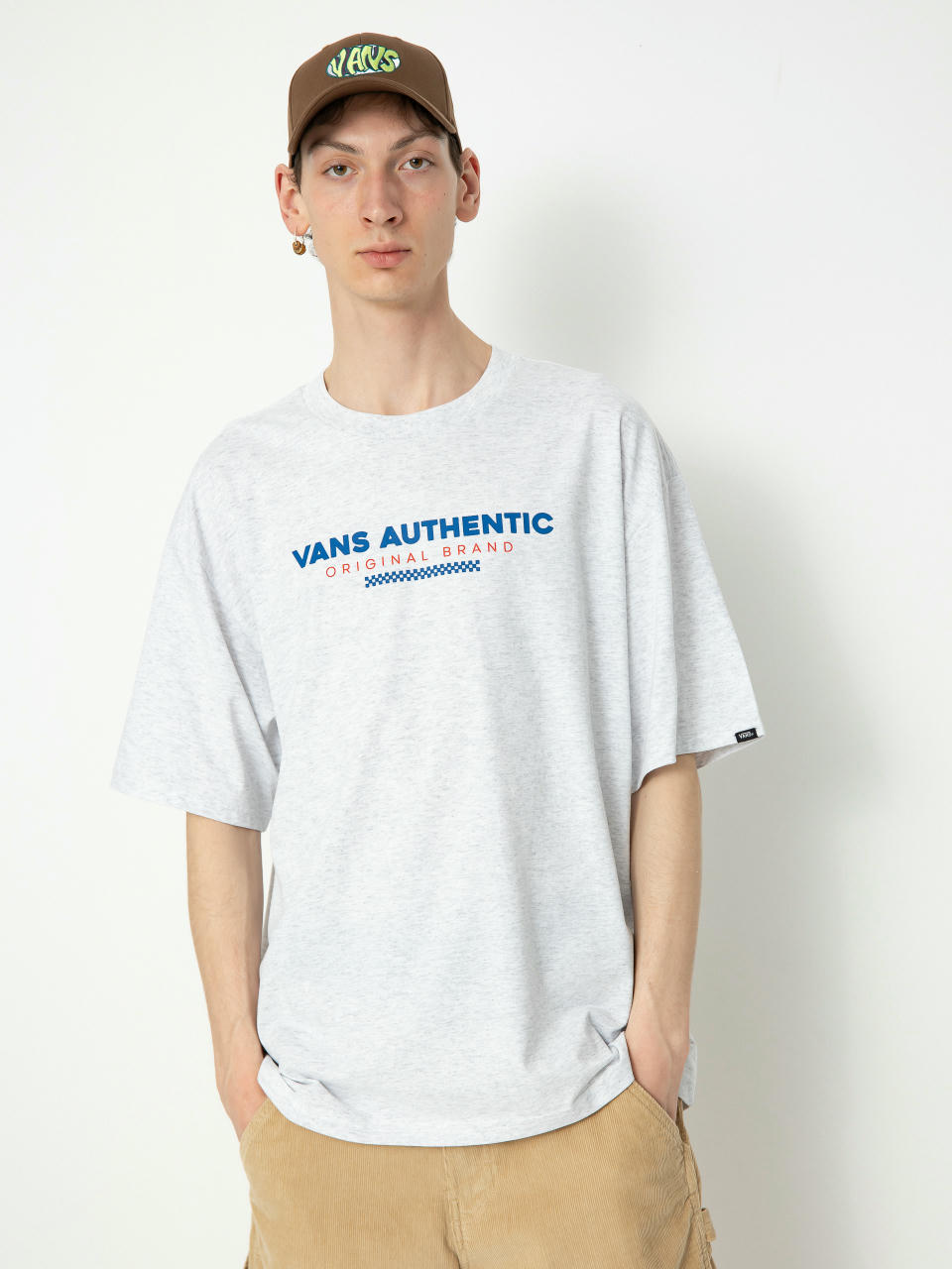 Vans T-Shirt Vans Sport Loose Fit (light grey heather)