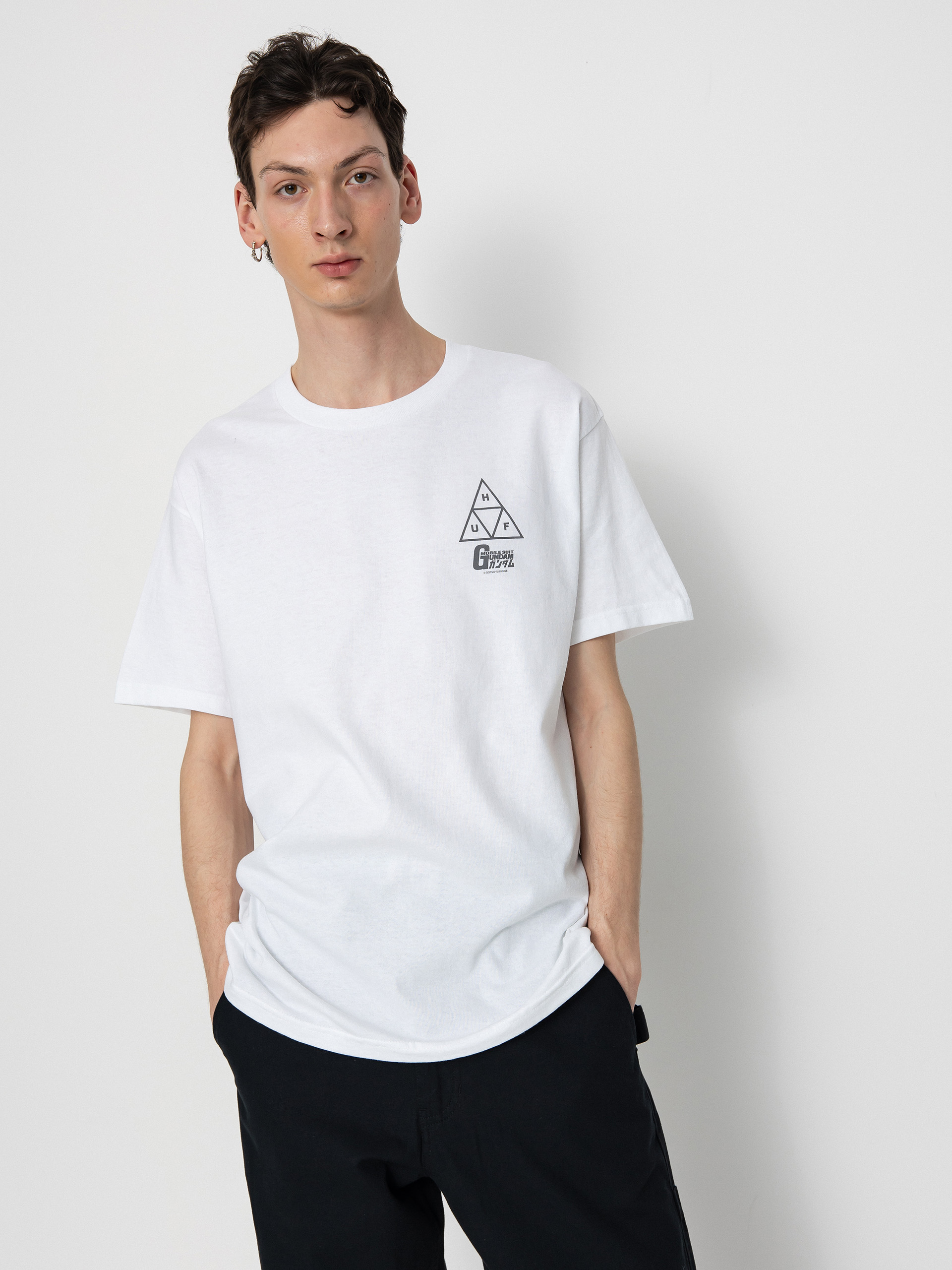 HUF T-Shirt X Gundam Wing Gundam TT (white)