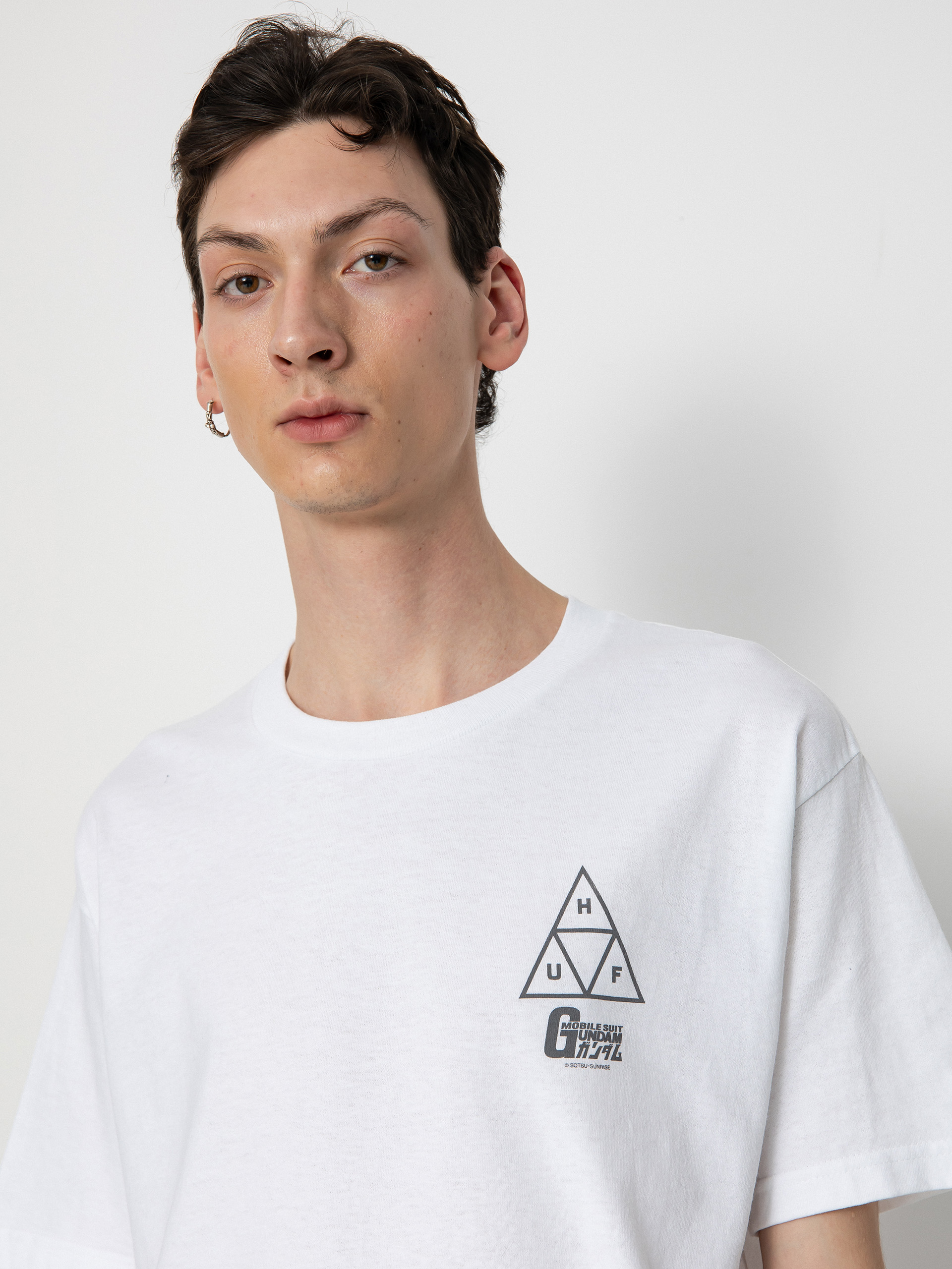 HUF T-Shirt X Gundam Wing Gundam TT (white)