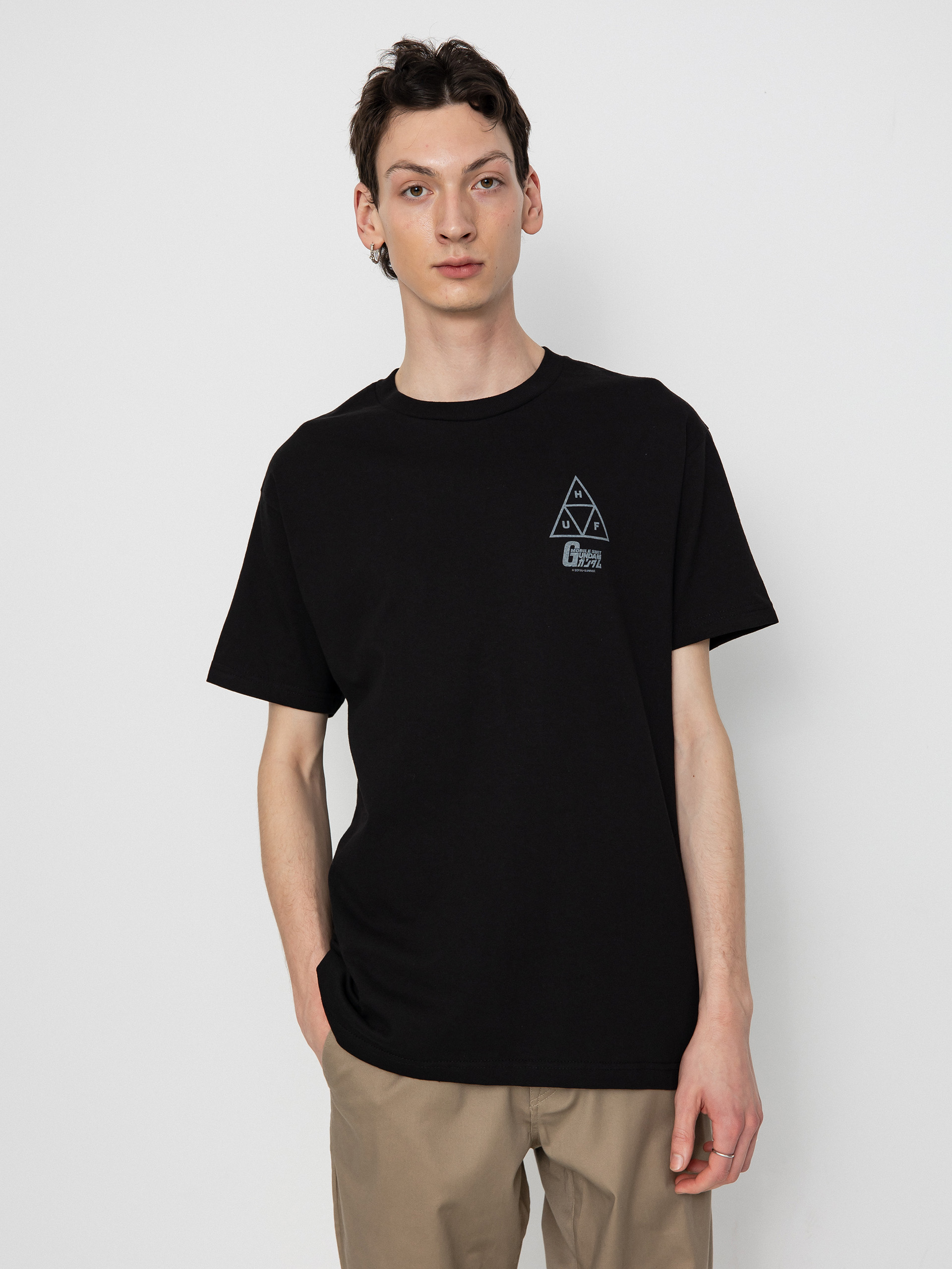 HUF T-Shirt X Gundam Wing Gundam TT (black)