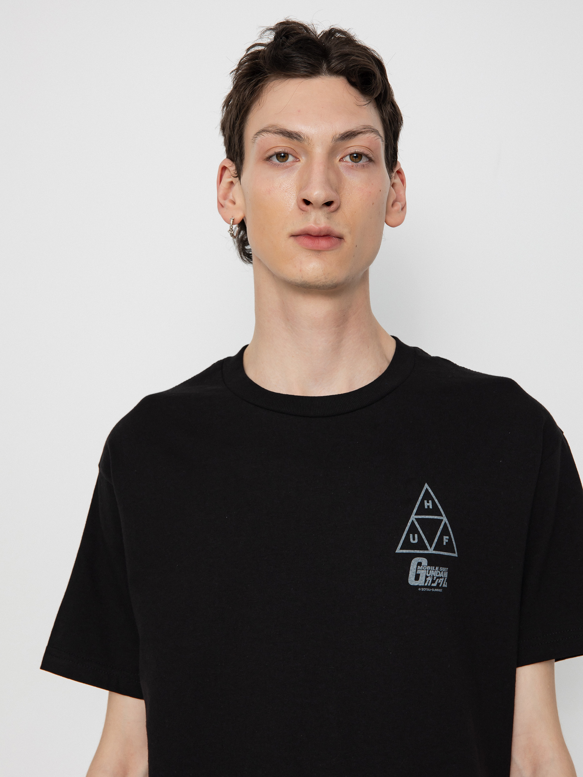 HUF T-Shirt X Gundam Wing Gundam TT (black)