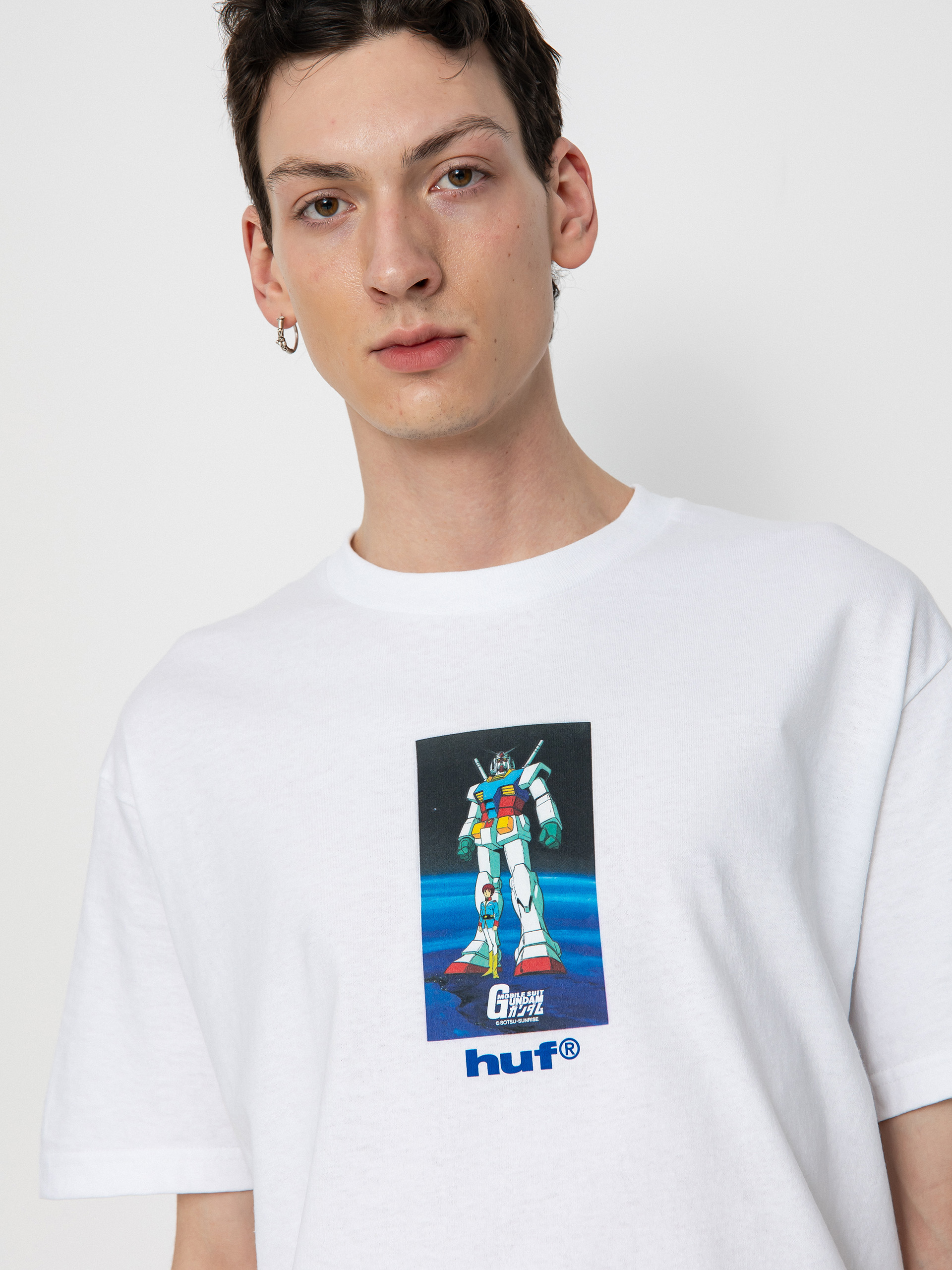 HUF T-Shirt X Gundam Rx-78 (white)